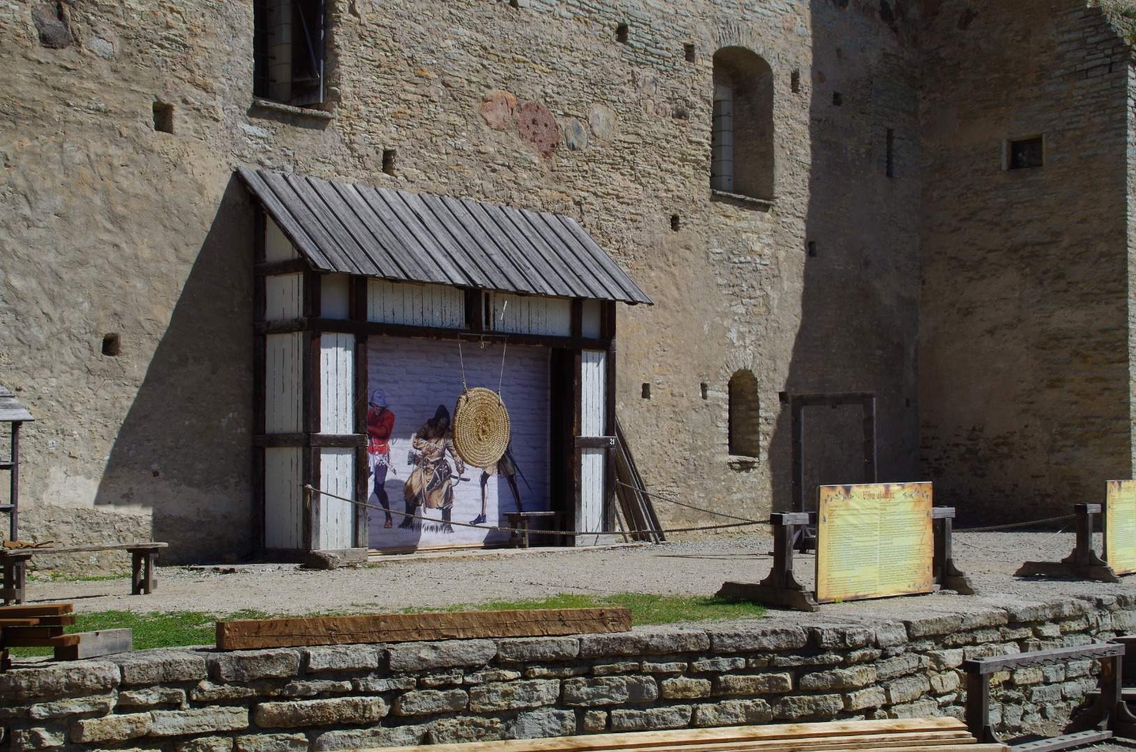 Rakvere linnus, avamine peale restaureerimist rephoto
