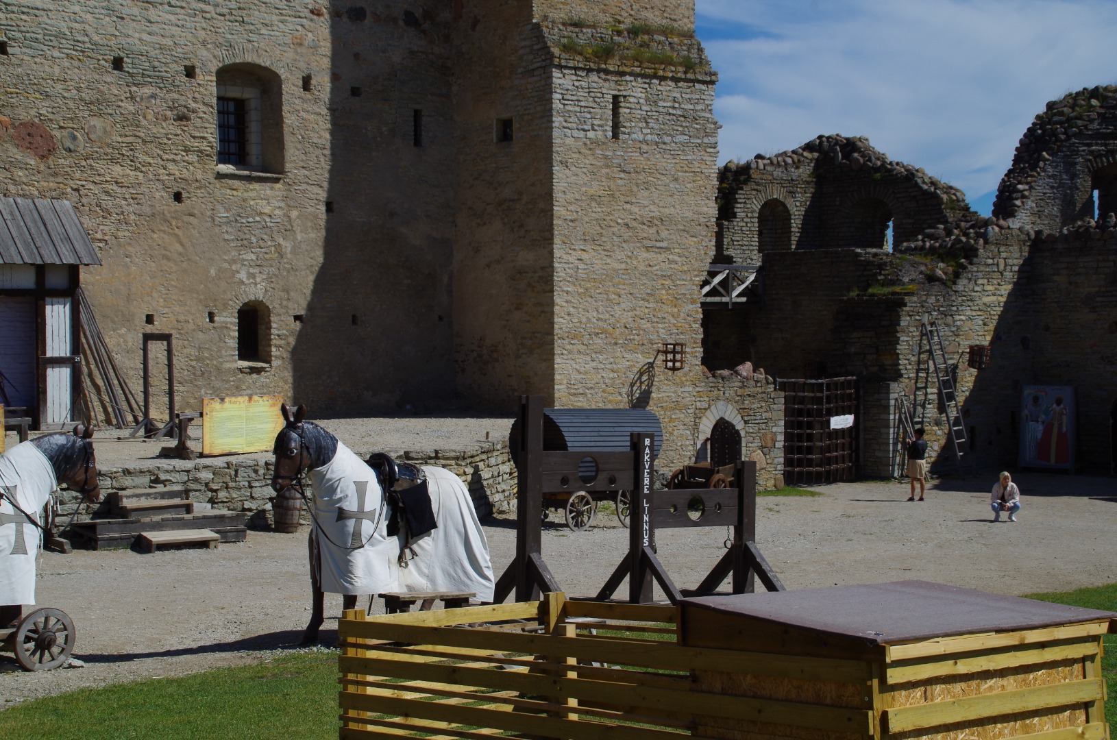 Rakvere linnus rephoto