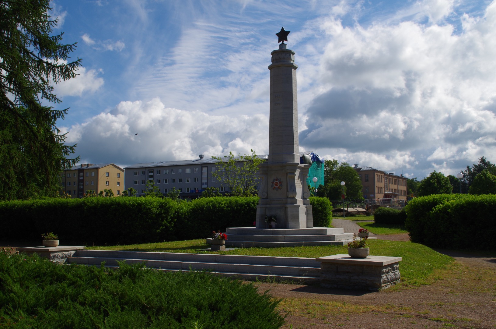 Suures Isamaasõjas langenute mälestusmärk / monument Rakveres. Arhitekt Alar Kotli rephoto