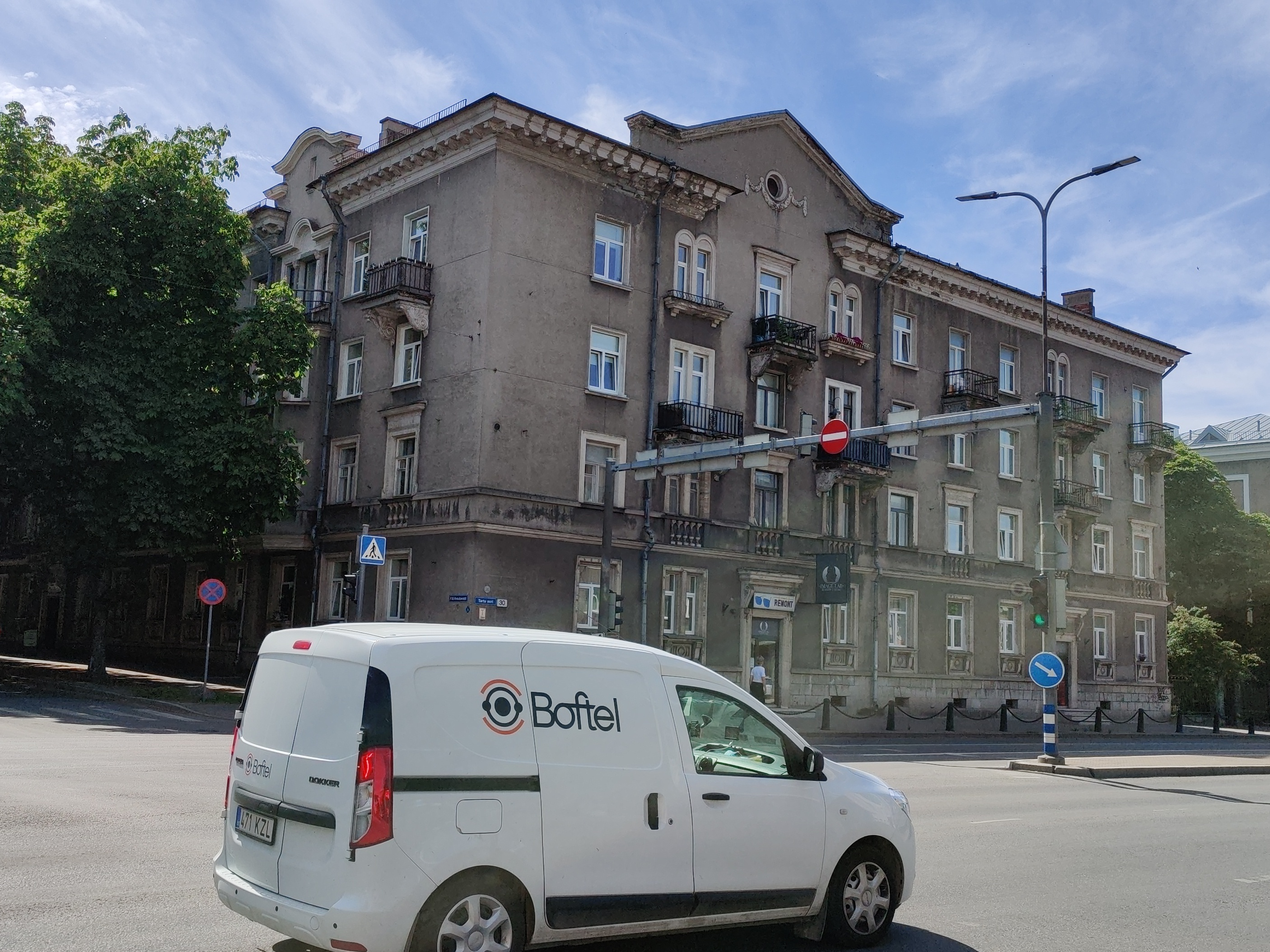 Tallinn, Tartu maantee 42 uus elamu. rephoto