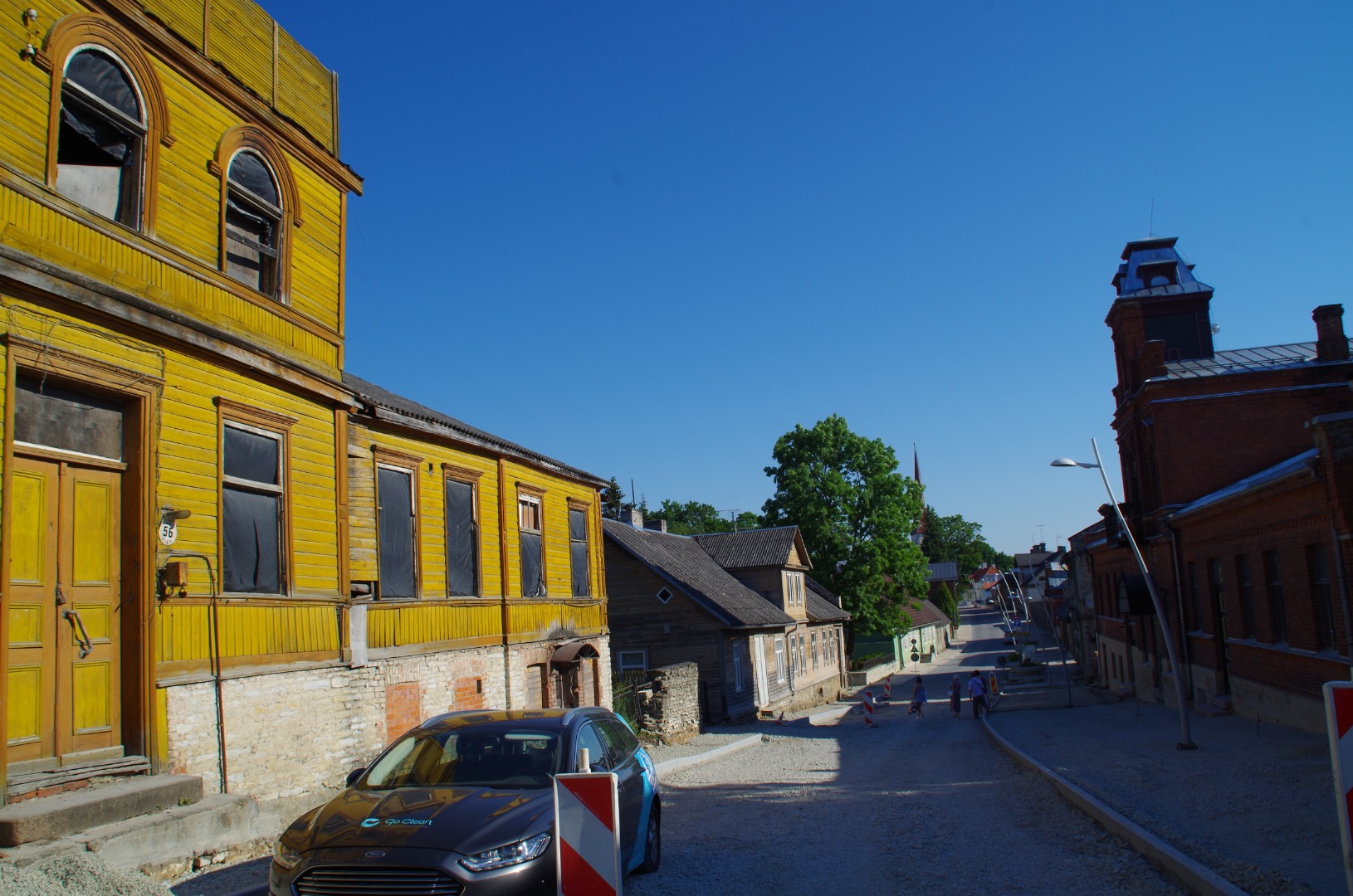 Rakvere vaade, taga tuulik ja linnus rephoto