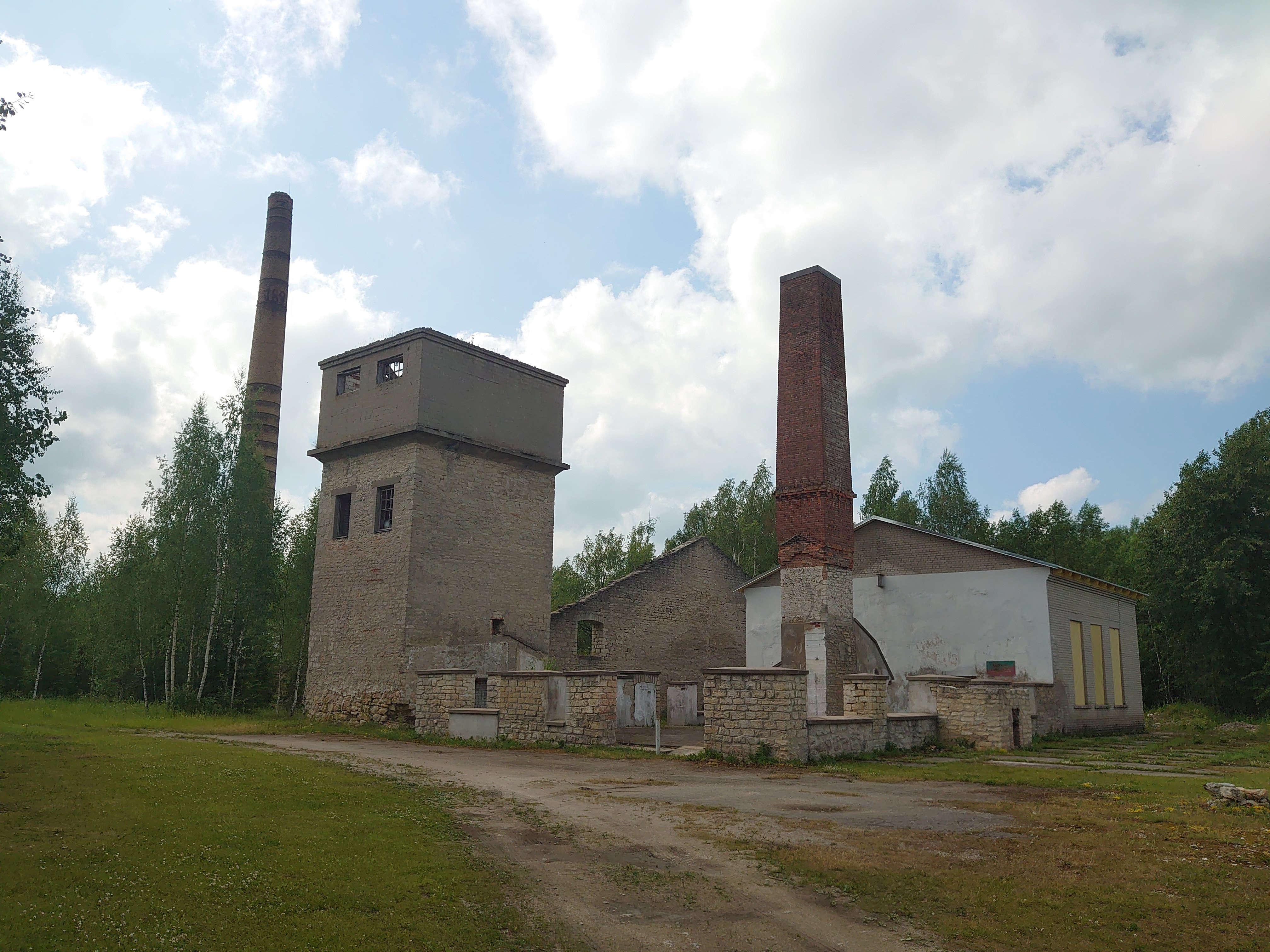 Tamsalu lubjatehas, vaade ringahjudele rephoto