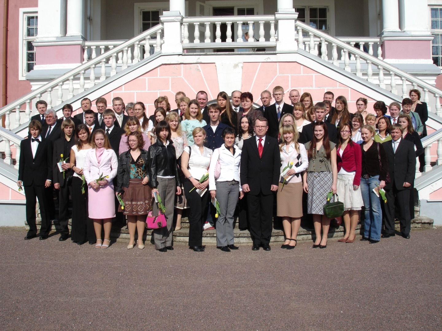 The main garden of Sagadi Manor in the back of the portion rephoto