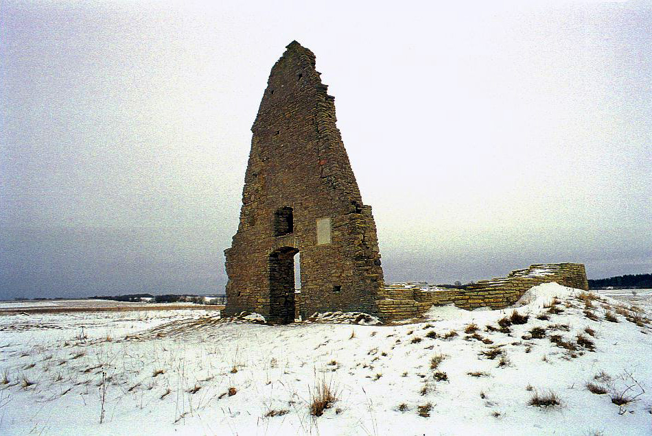 Viru-Nigula Maarja kabel; vaade kabeli varemetele rephoto