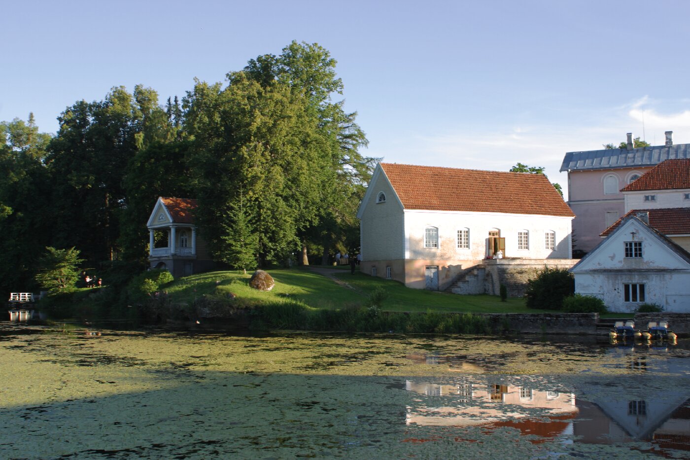 Vihula Manor (Viol), garden house in 1912. Haljala khk rephoto