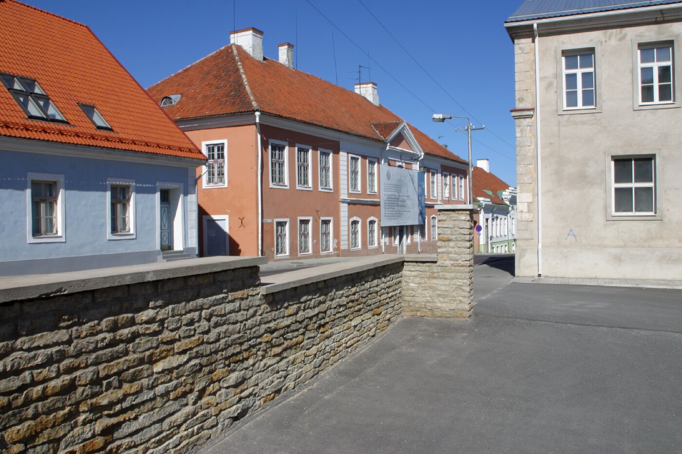 Rakvere, beginning of Tallinn Street rephoto