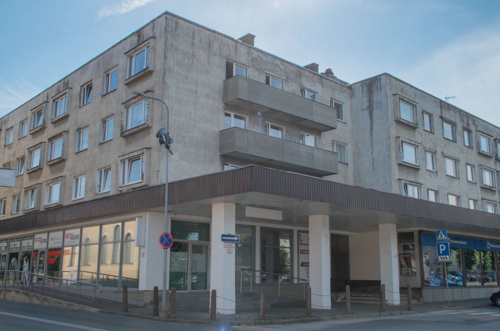 Rakvere äridega korterelamu Lai tn 1 rephoto