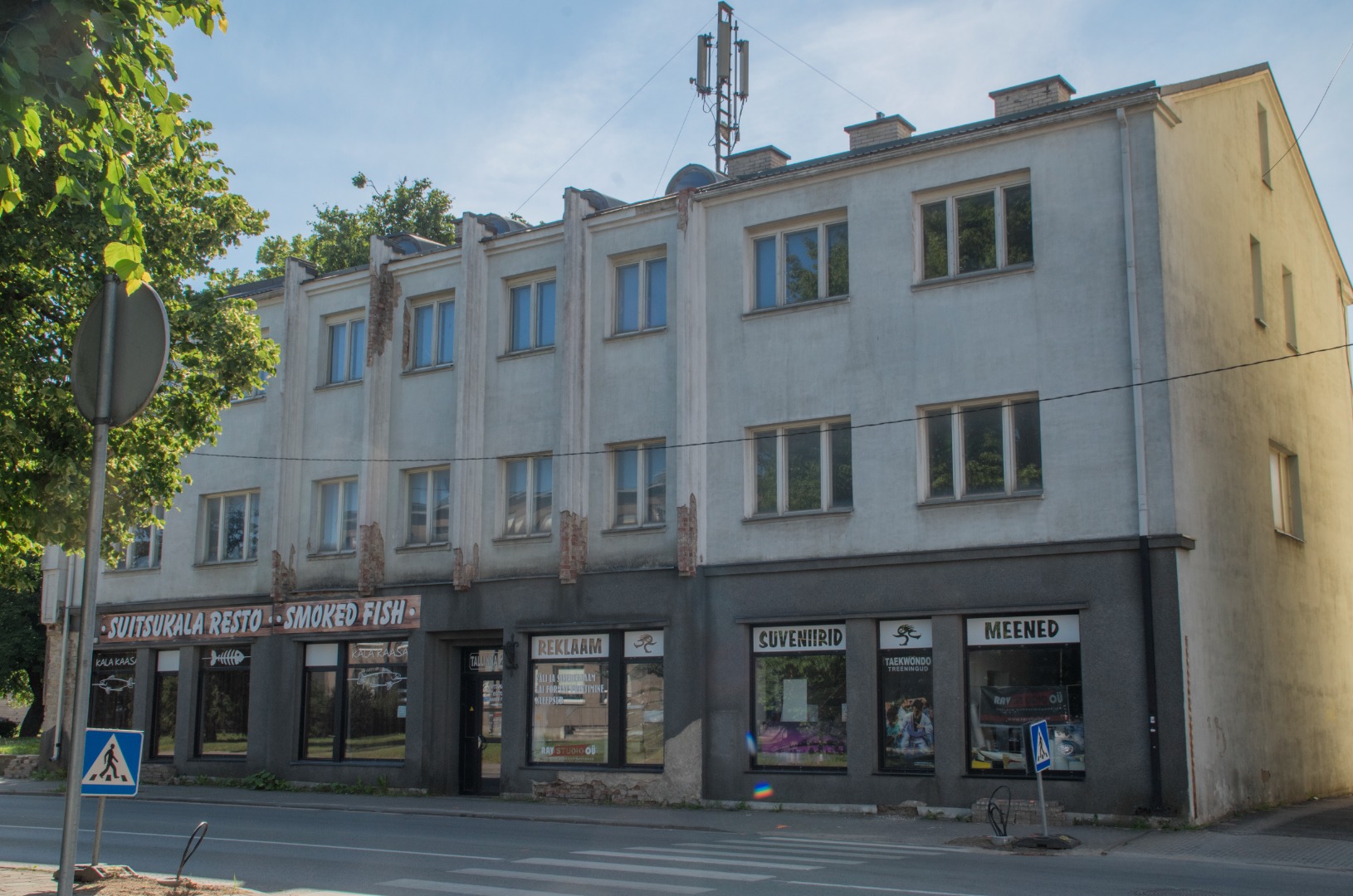 Rakvere kindlustusselts Eesti / Oma maja Tallinna tn 20. Arhitekt Arnold Matteus, 1933 rephoto