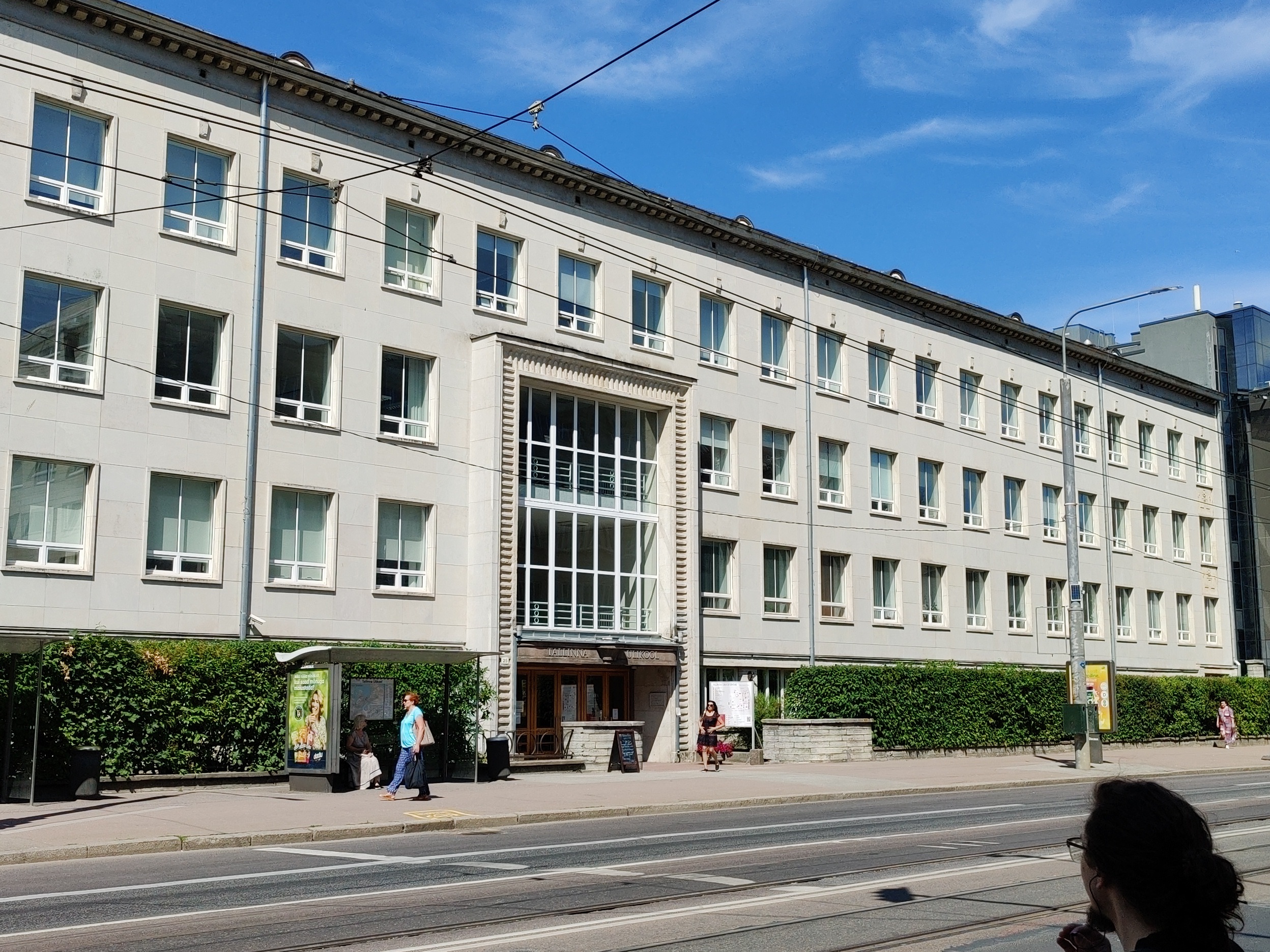 Buildings of the Tallinn Pedagogical Institute in Tallinn and elsewhere rephoto