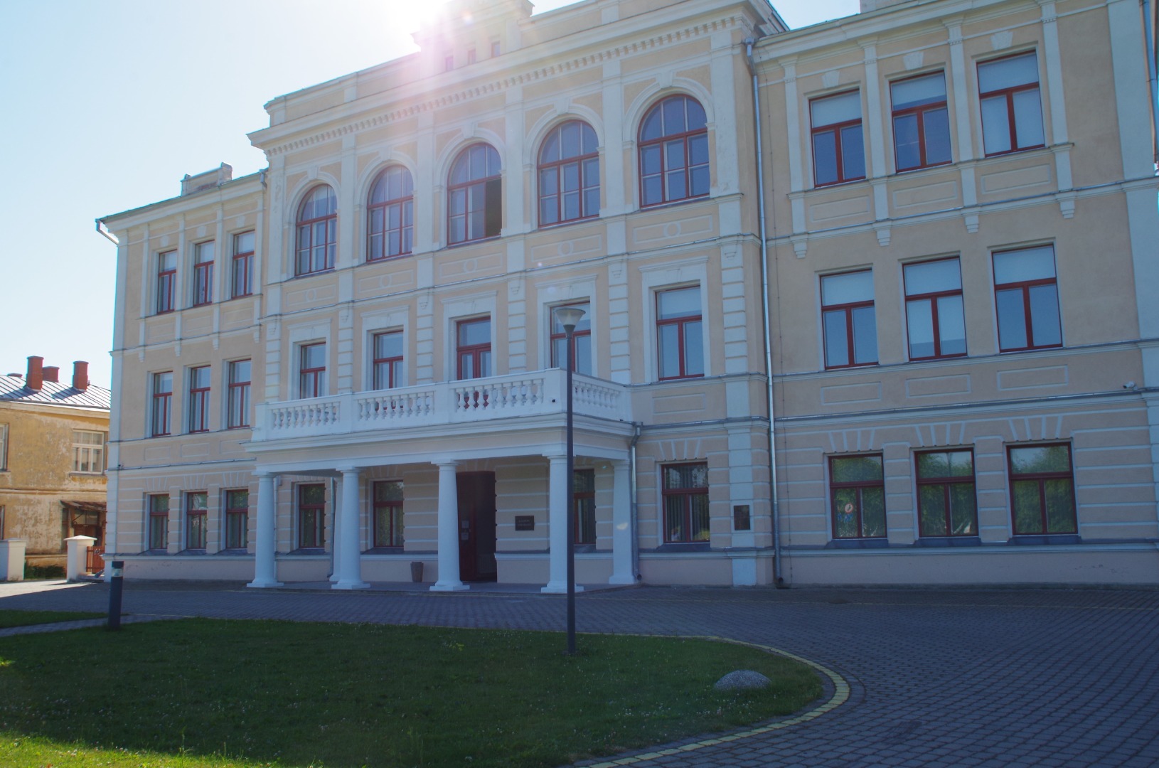 Õpetajate Seminari hoone rephoto