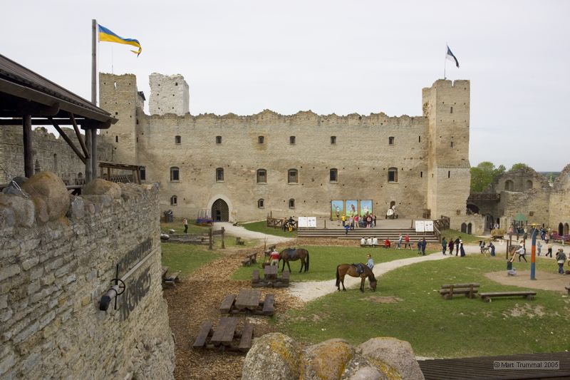 Rakvere lossi varemed. rephoto