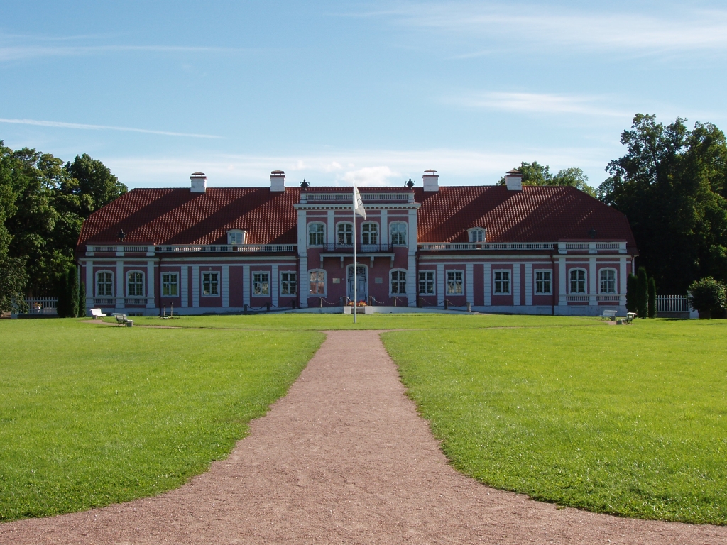 View of the main building of Sagad Manor. rephoto