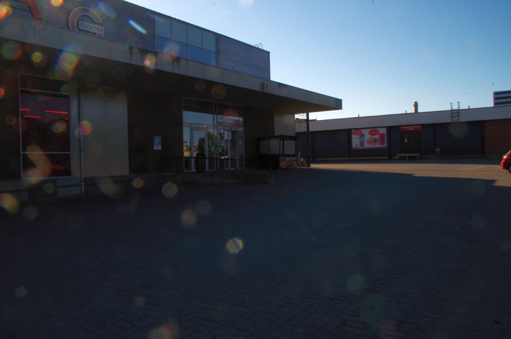 View Rakvere bus station. rephoto