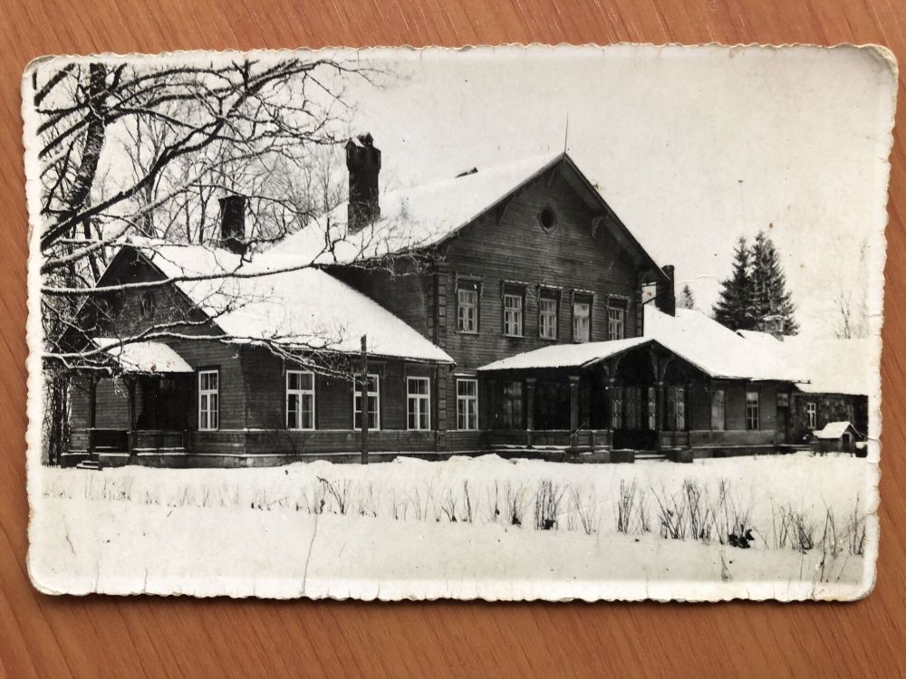 Kivijärve 6-kl. Algkool. Koolimaja rephoto