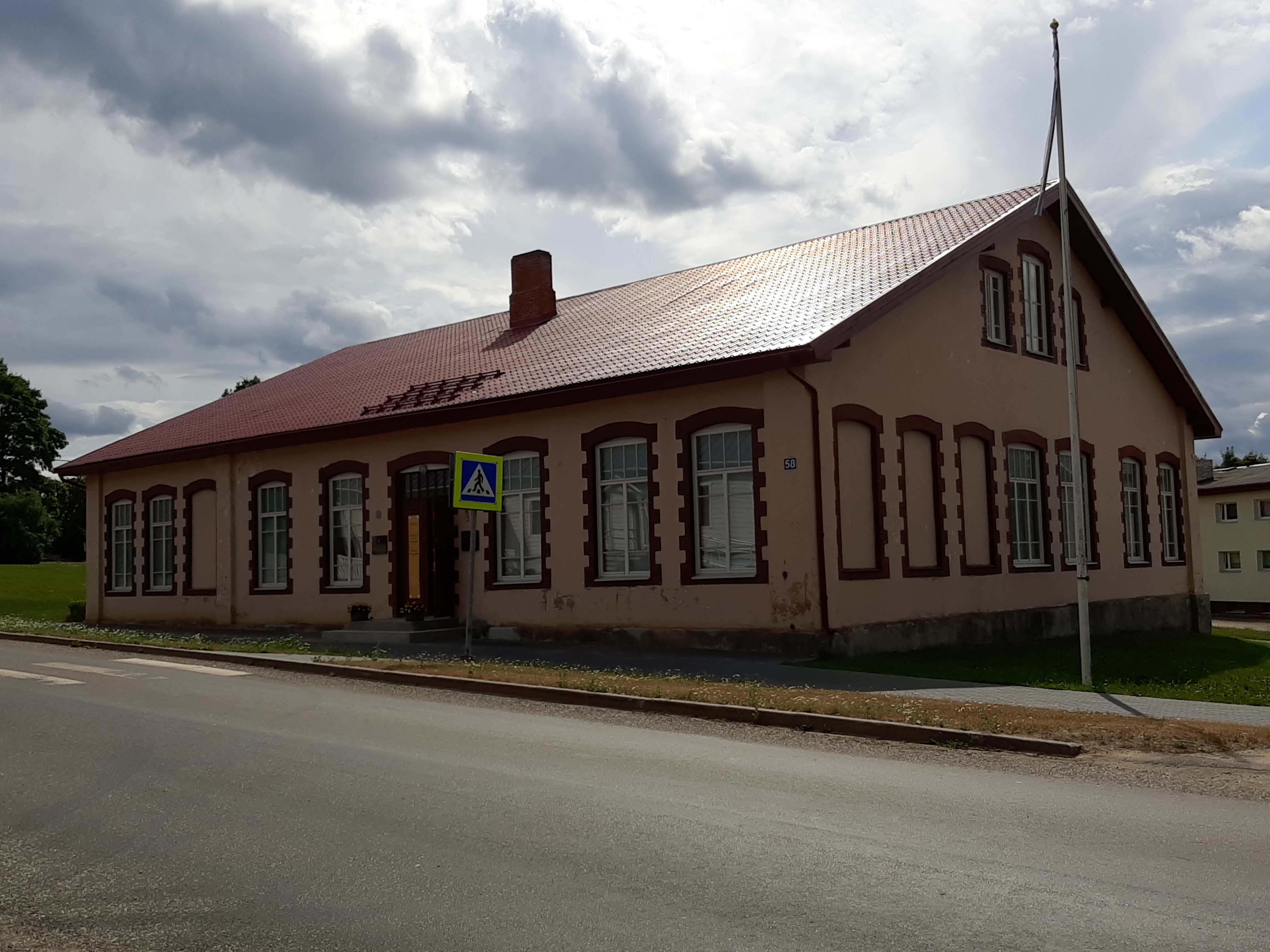 Iisaku primary school Iisaku municipality rephoto