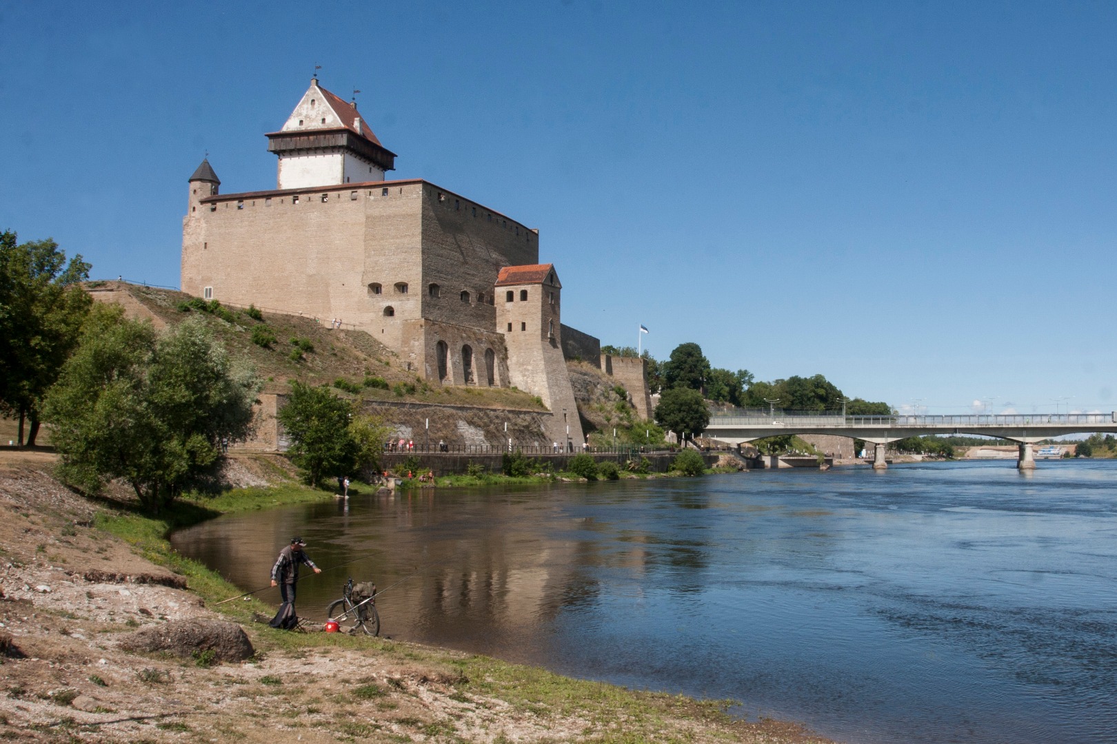 fotopostkaart, Narva, Hermanni linnus, u 1930? rephoto