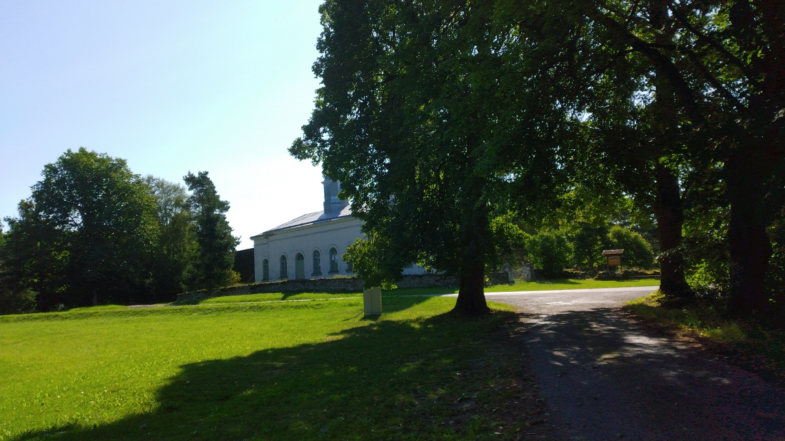 Hellamaa Orthodox Church. rephoto