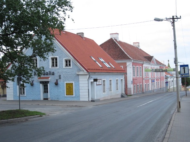 Rakvere, beginning of Tallinn Street rephoto