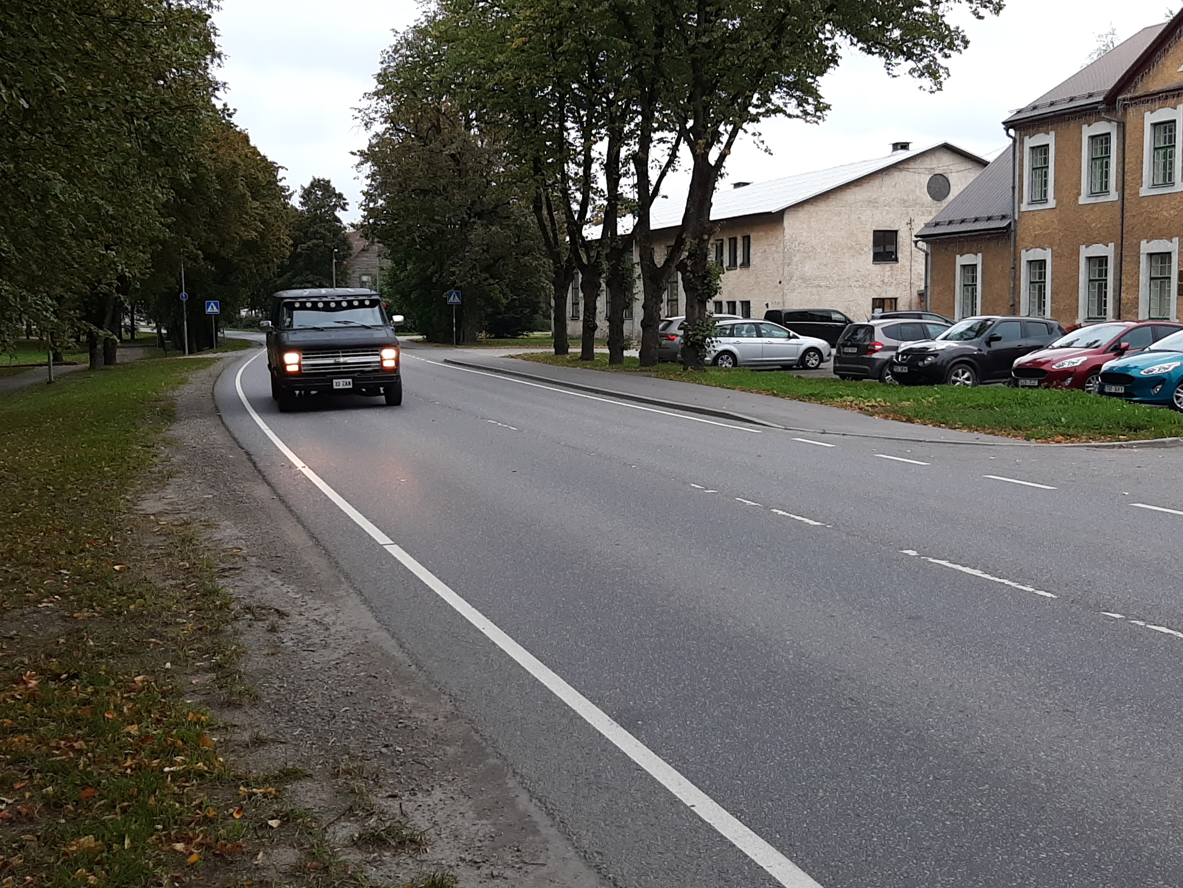 View of Väike-Maarja settlement. rephoto