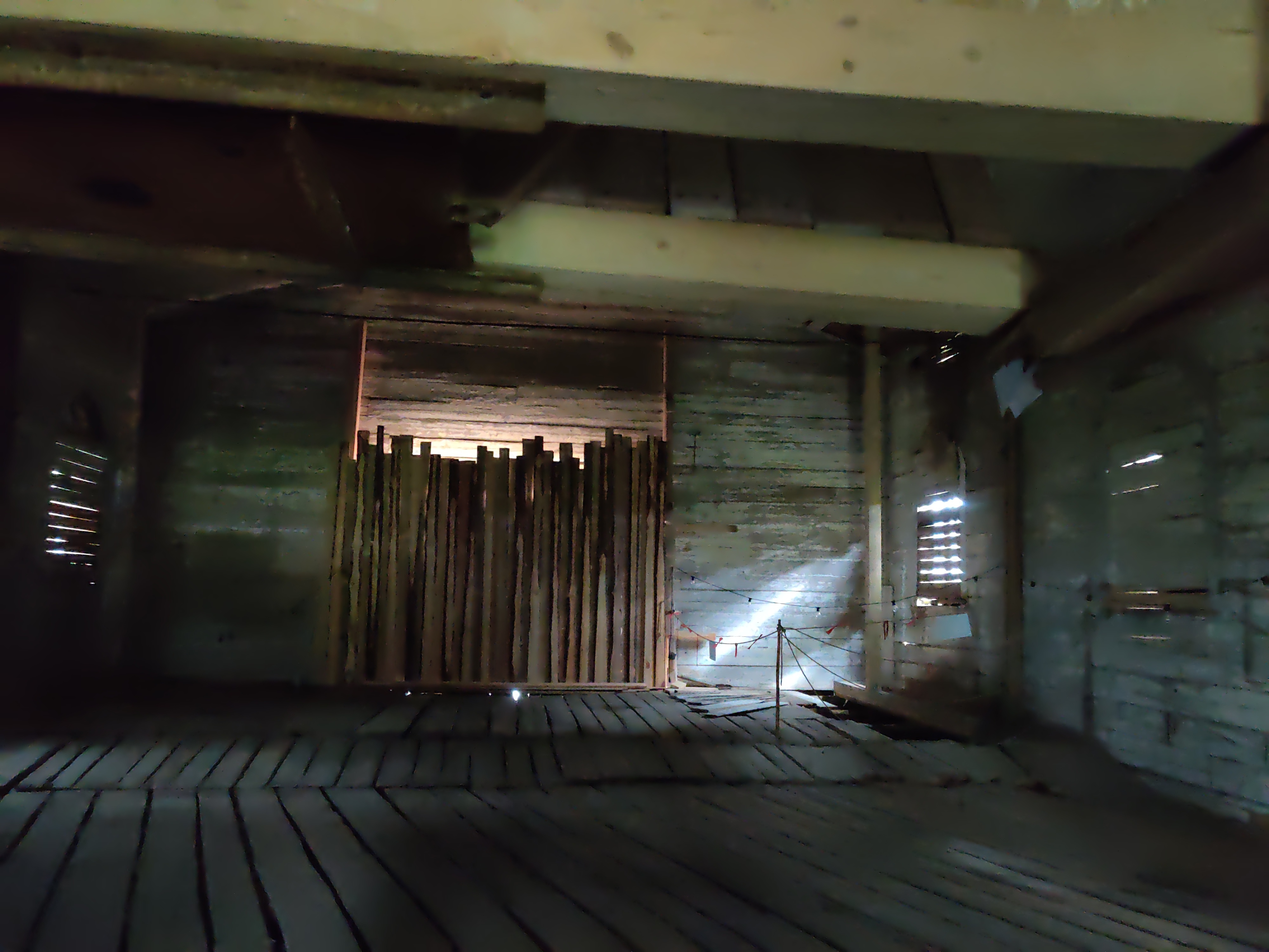 Tudulinna church, indoor view. rephoto