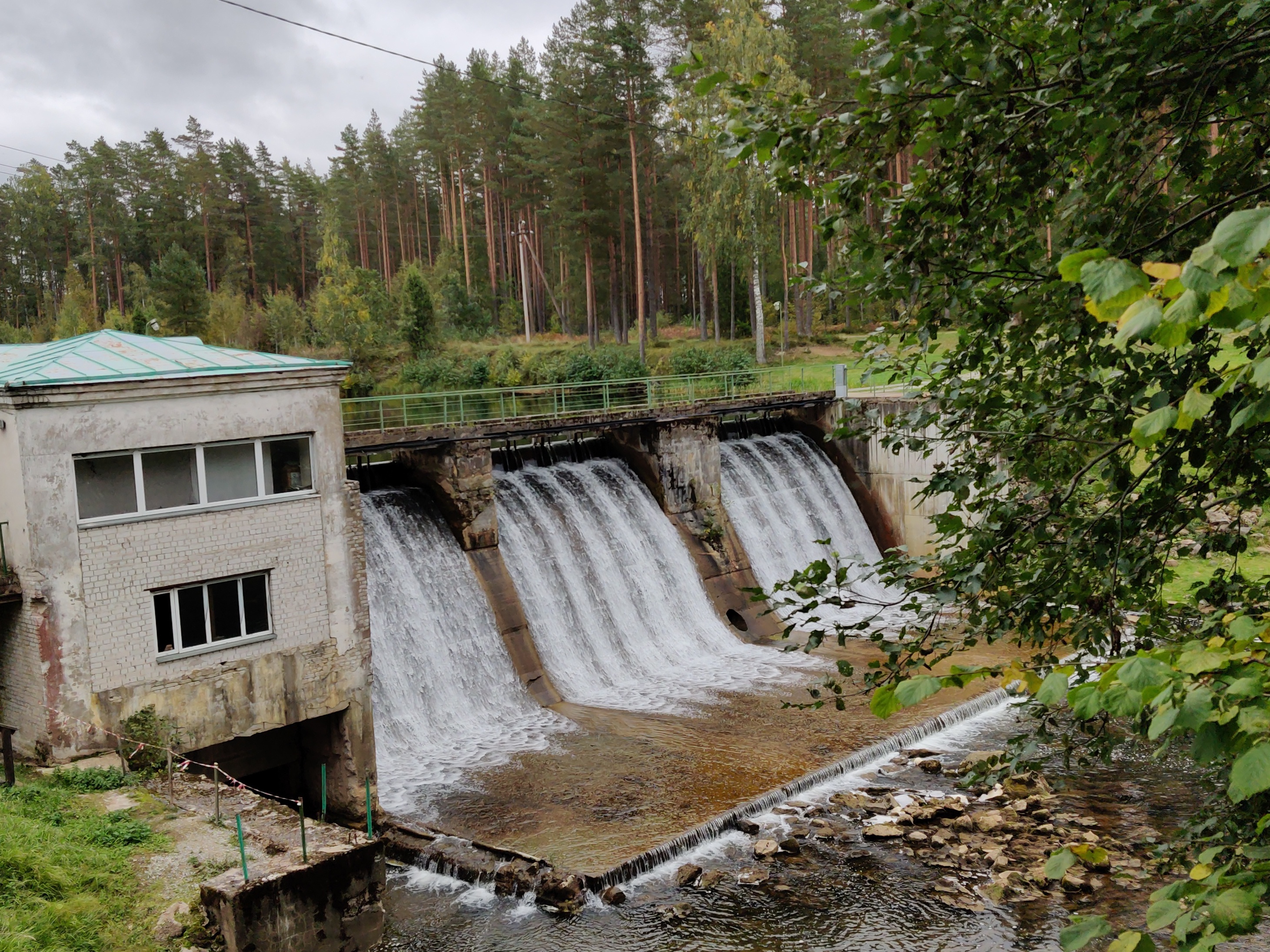 Rekonstrueerimine Tudulinna hüdroelektrijaamas rephoto