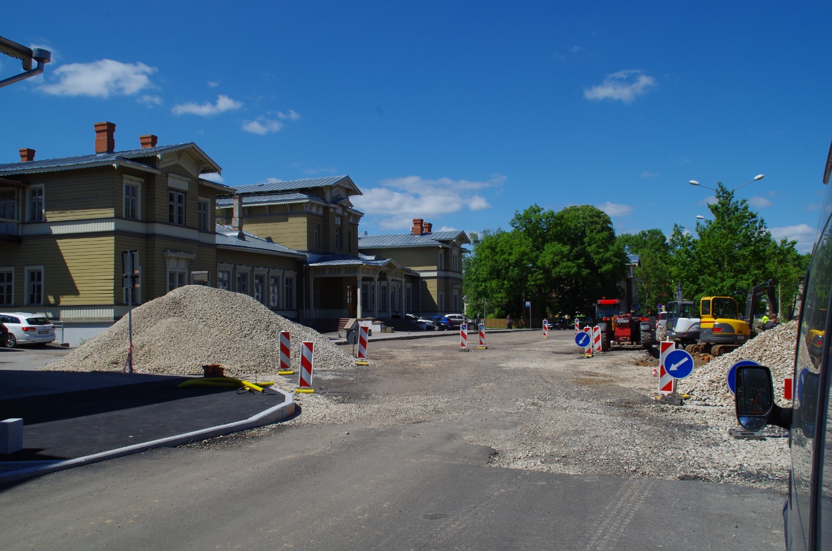 Tartu Railway Station rephoto