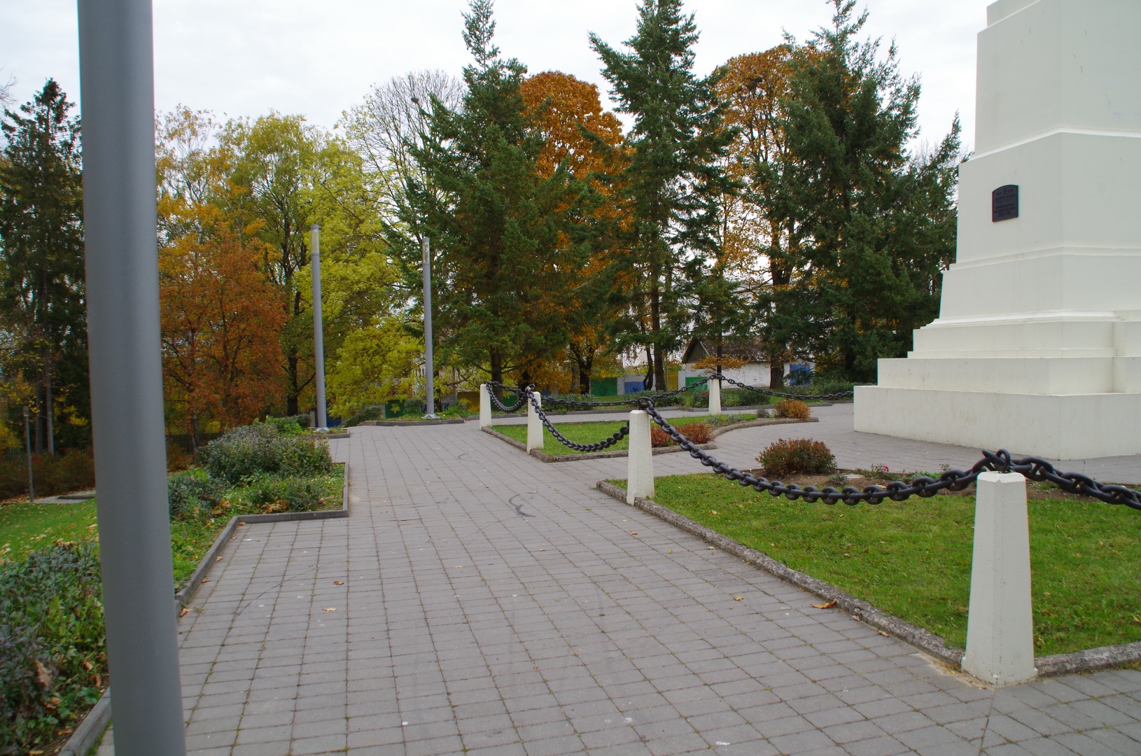 Rakvere, vaade Vabadussõja monumendi lähistelt. rephoto