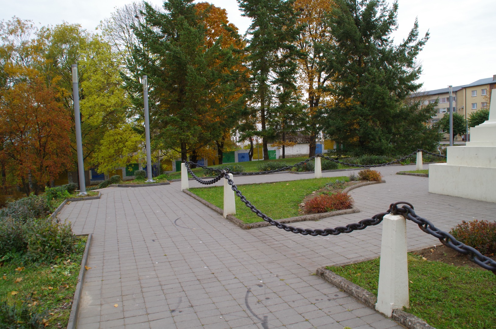 Rakvere, vaade Vabadussõja monumendi lähistelt. rephoto