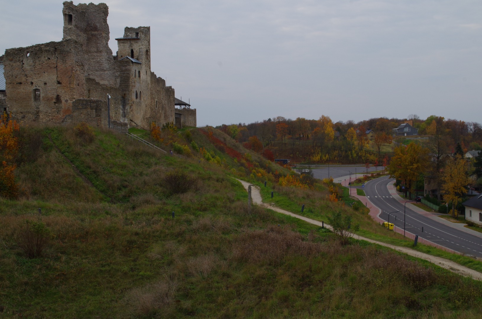 Rakvere, linnuse varemed. rephoto