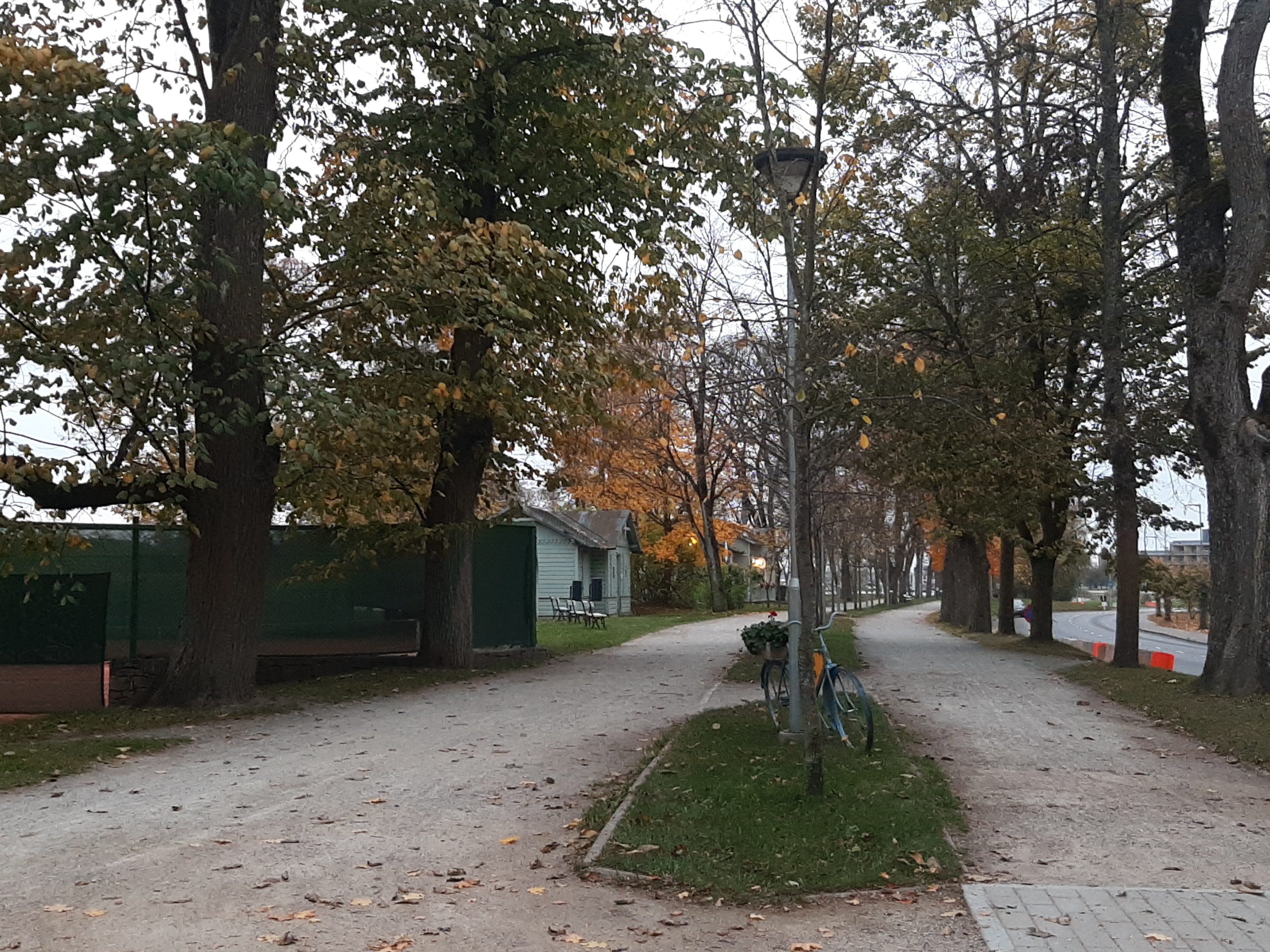 Tenniseväljak Kuressaare pargis rephoto