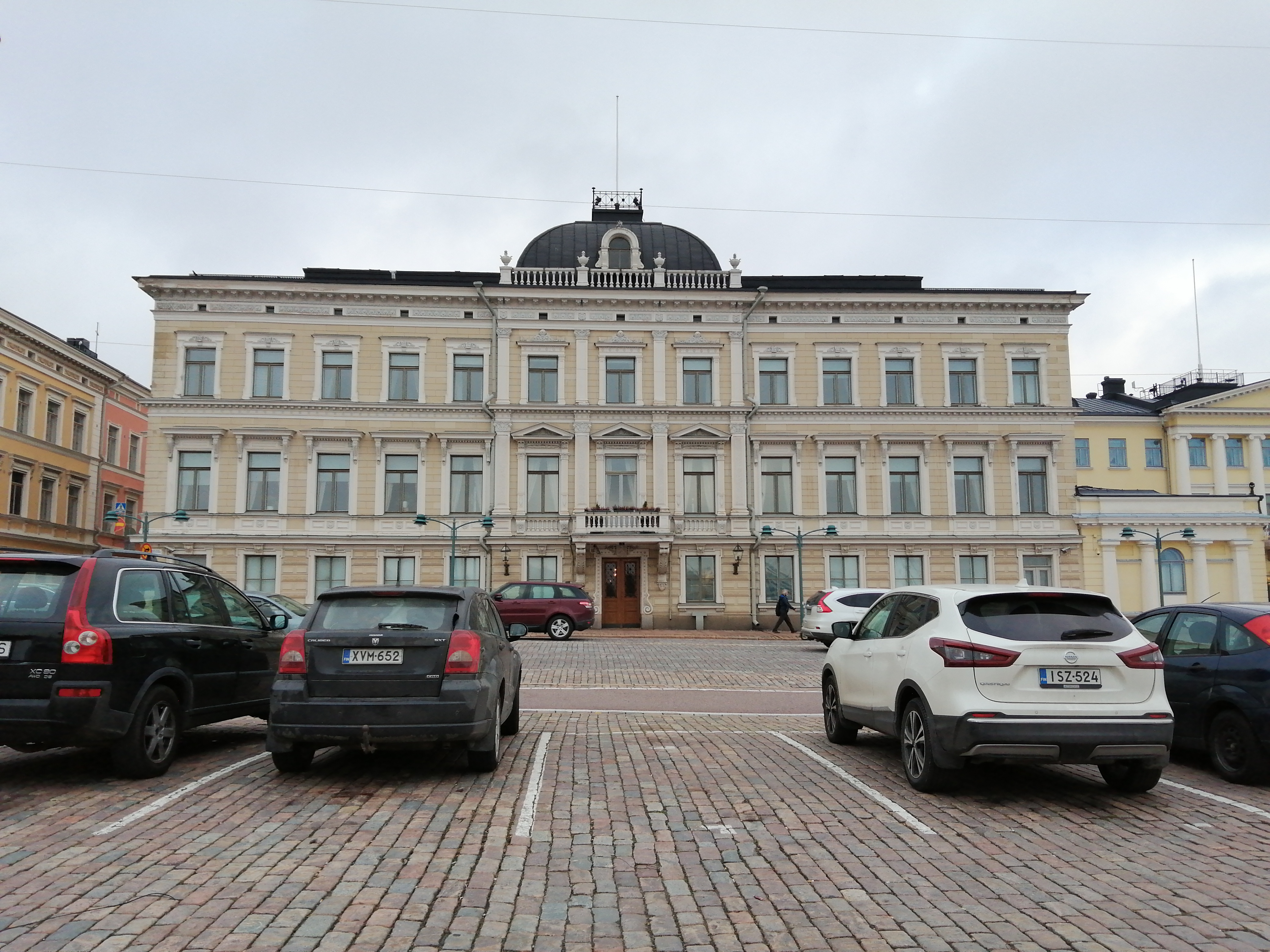 Korkeimpien oikeuksien talo; Pohjoisesplanadi 3 & Helenankatu 1; Helsinki rephoto
