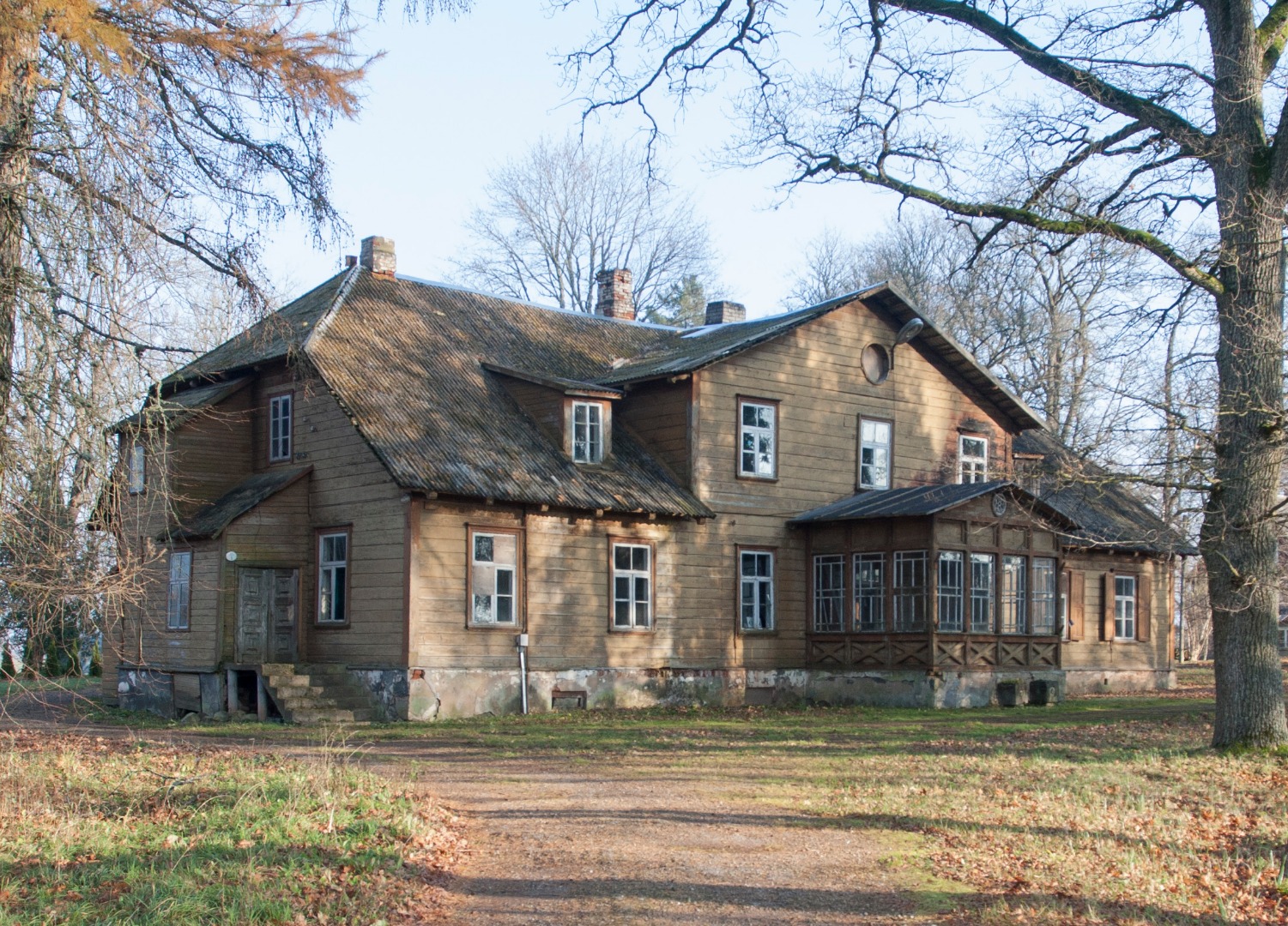 Uusna mõisa härrastemaja rephoto