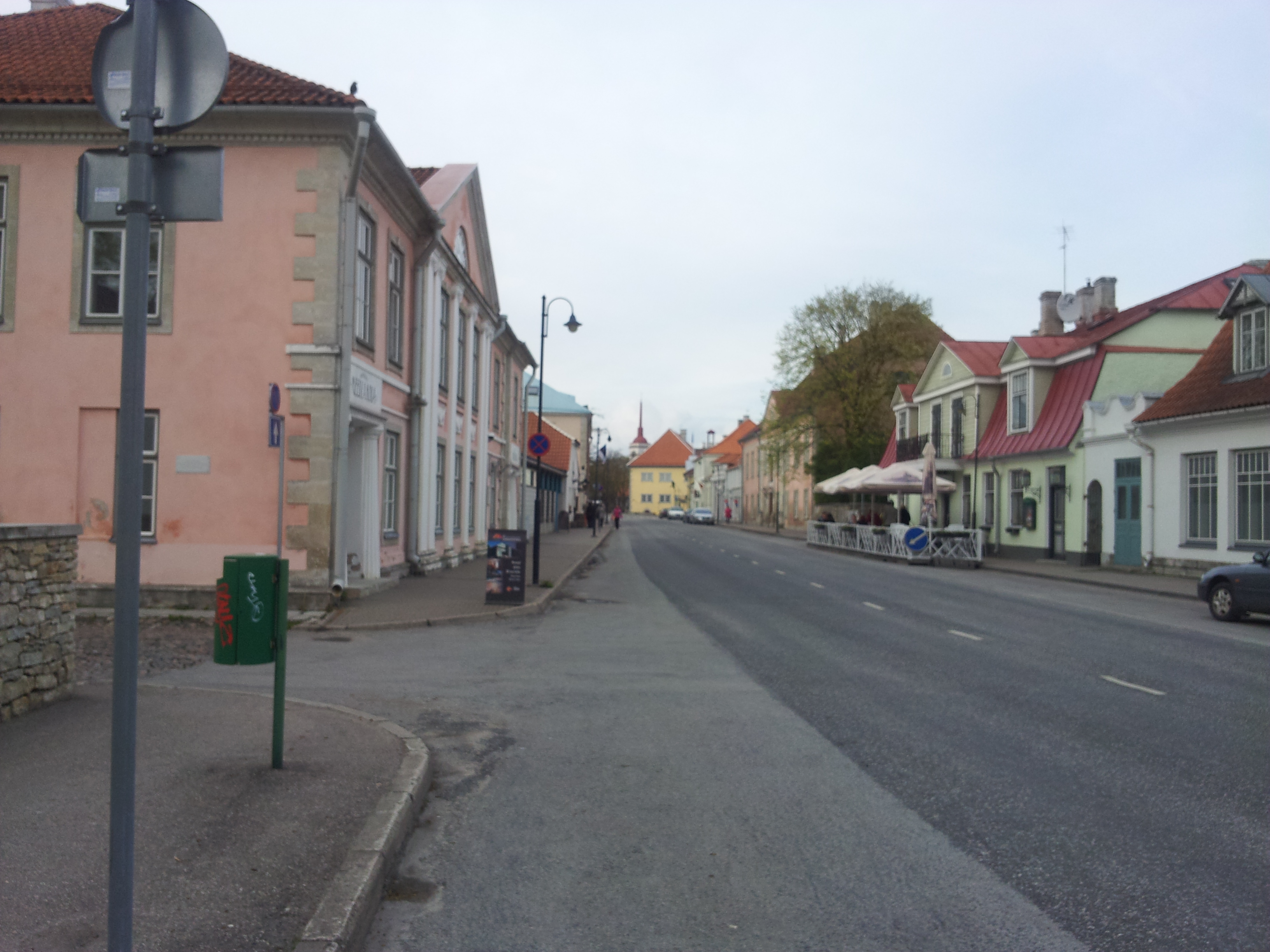 Kuressaare Lossi tänav rephoto