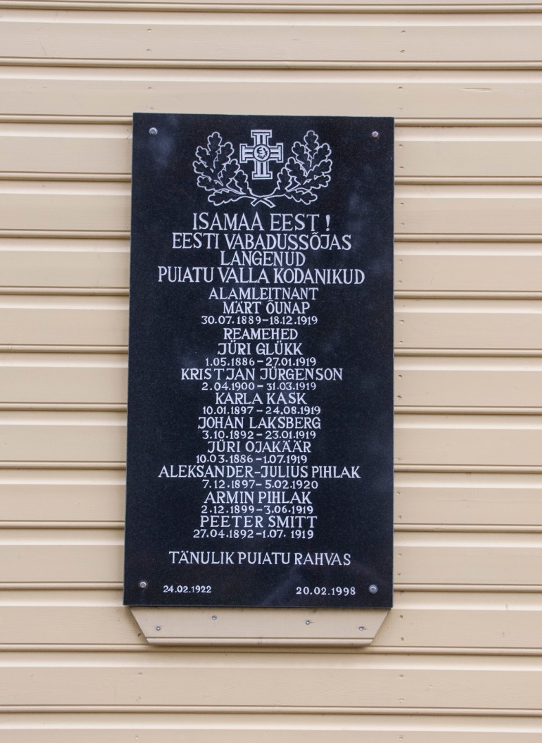 Vabadussõja mälestustahvel rephoto