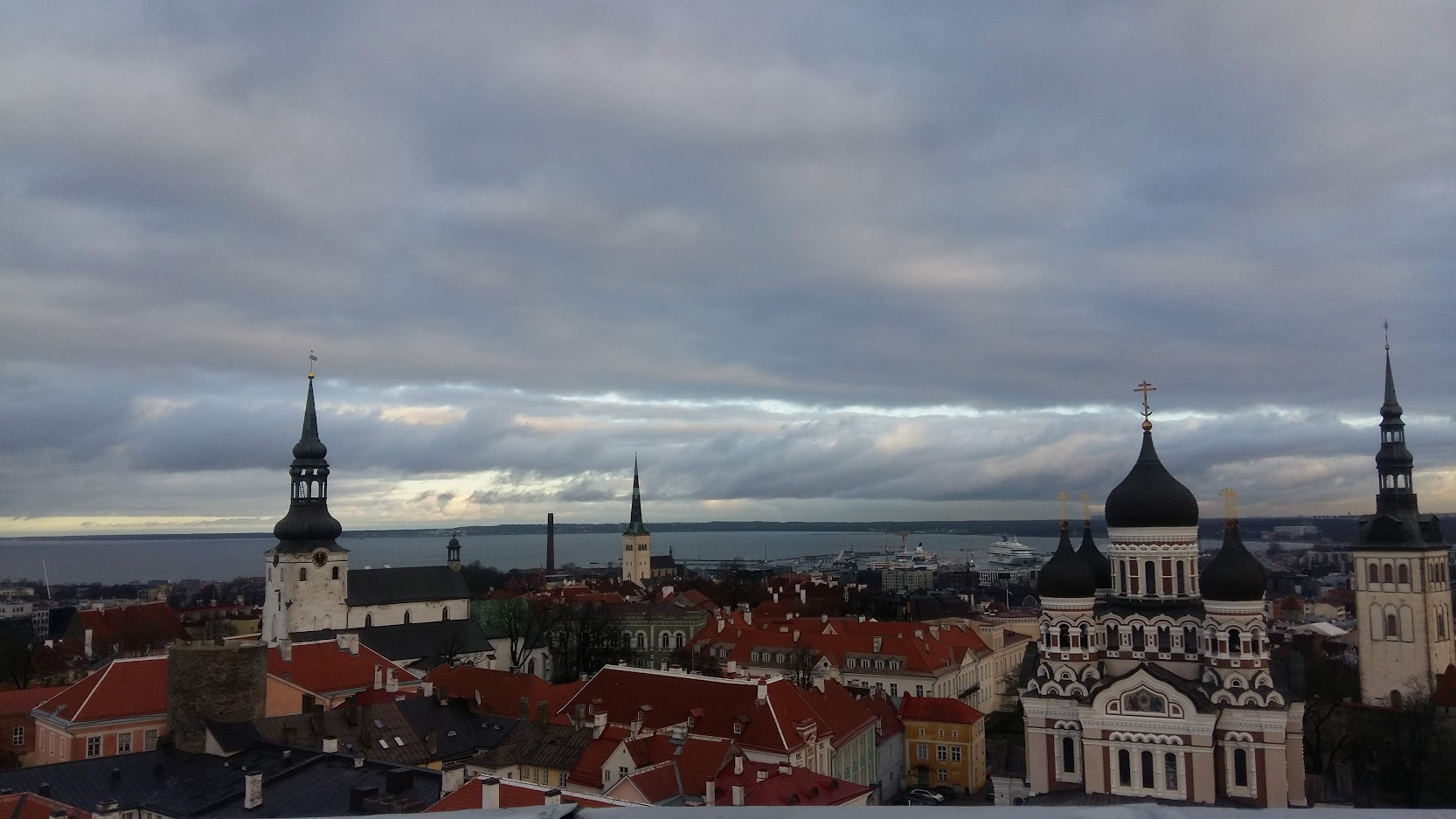 Aleksander Nevski Cathedral in Tallinn rephoto