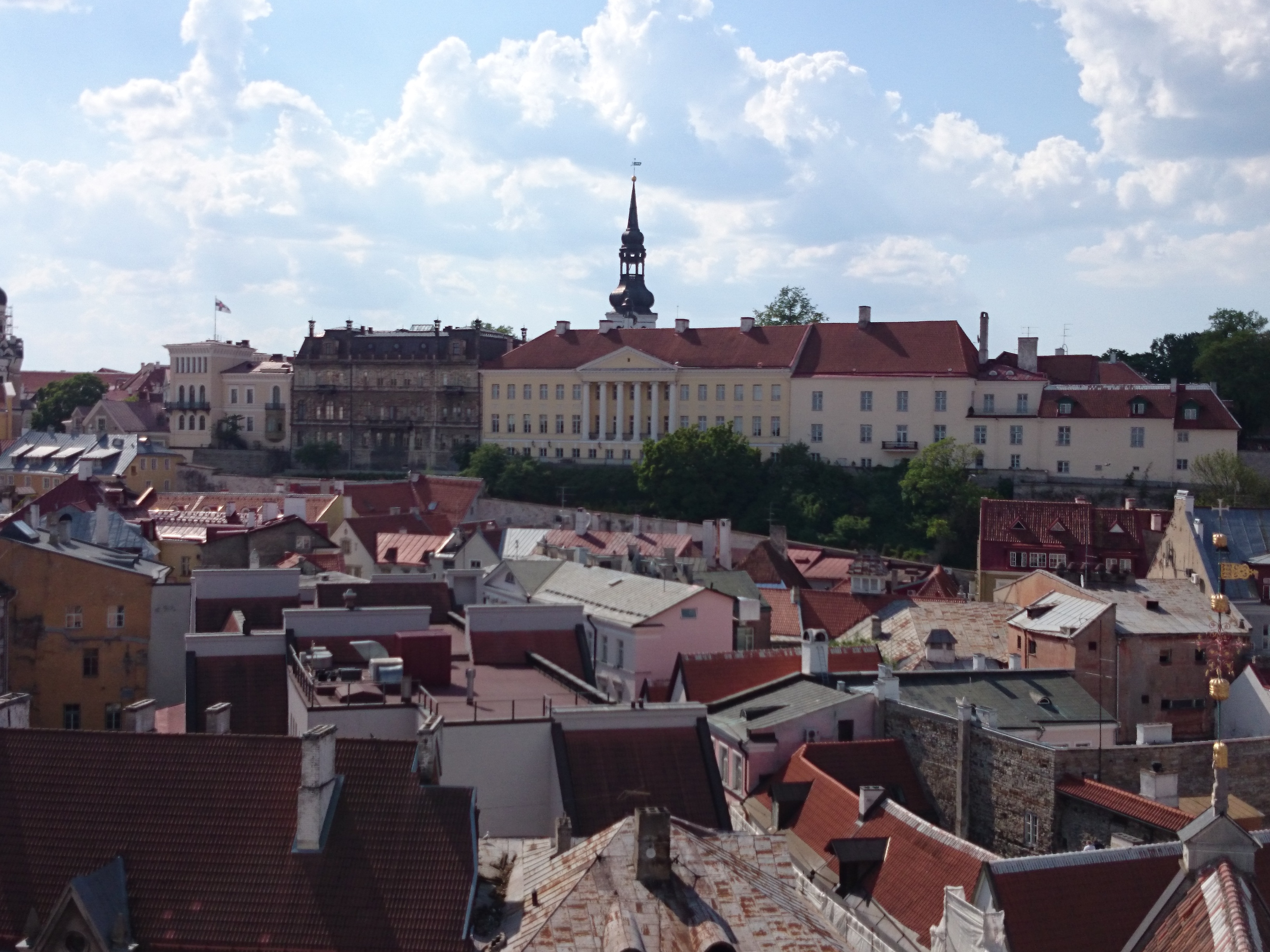 Tallinn, vaade Toompeale ja vanalinnale kagu poolt. rephoto
