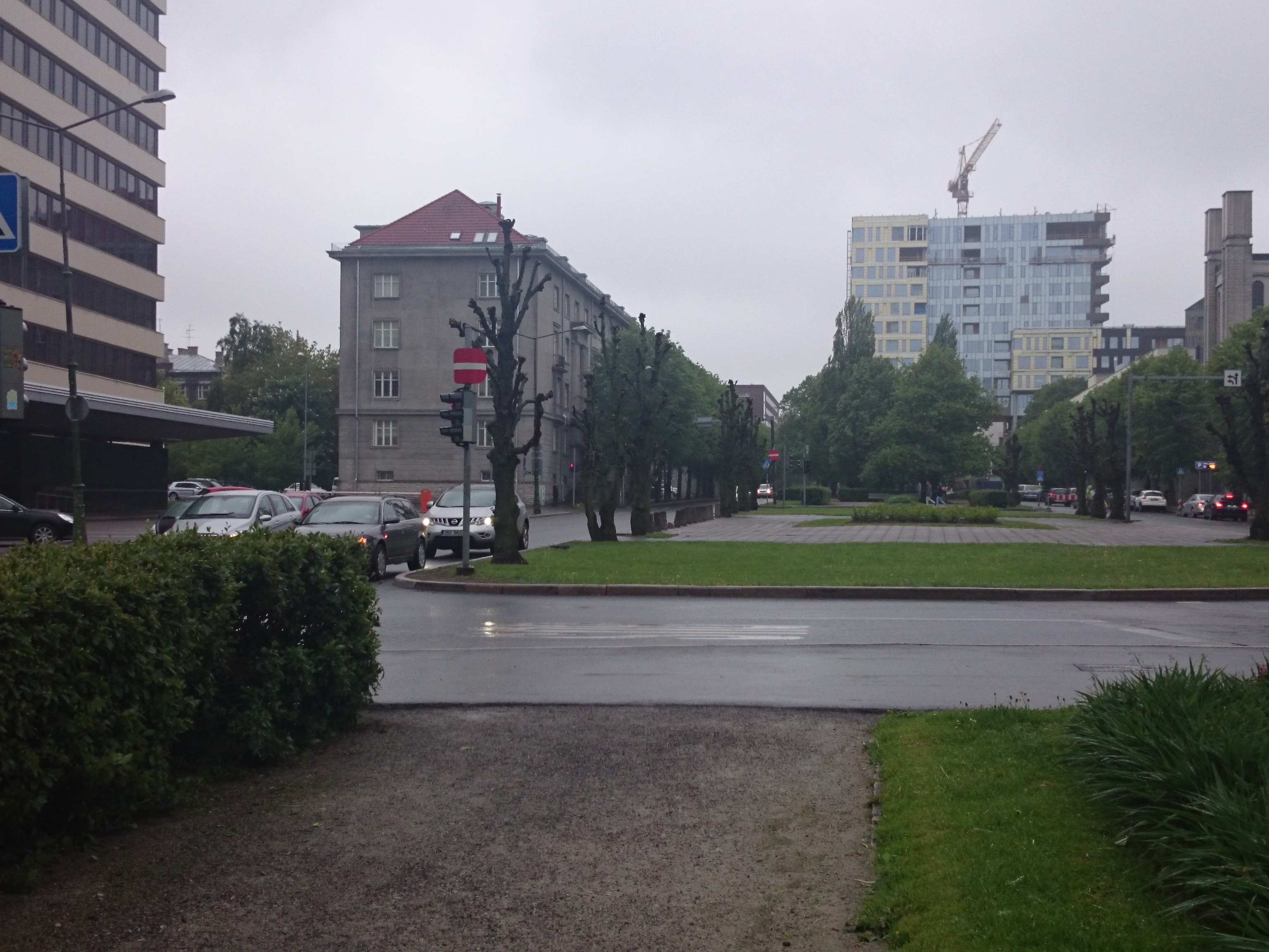 Tallinn, Lenini puiestee, vaade ida poolt. rephoto