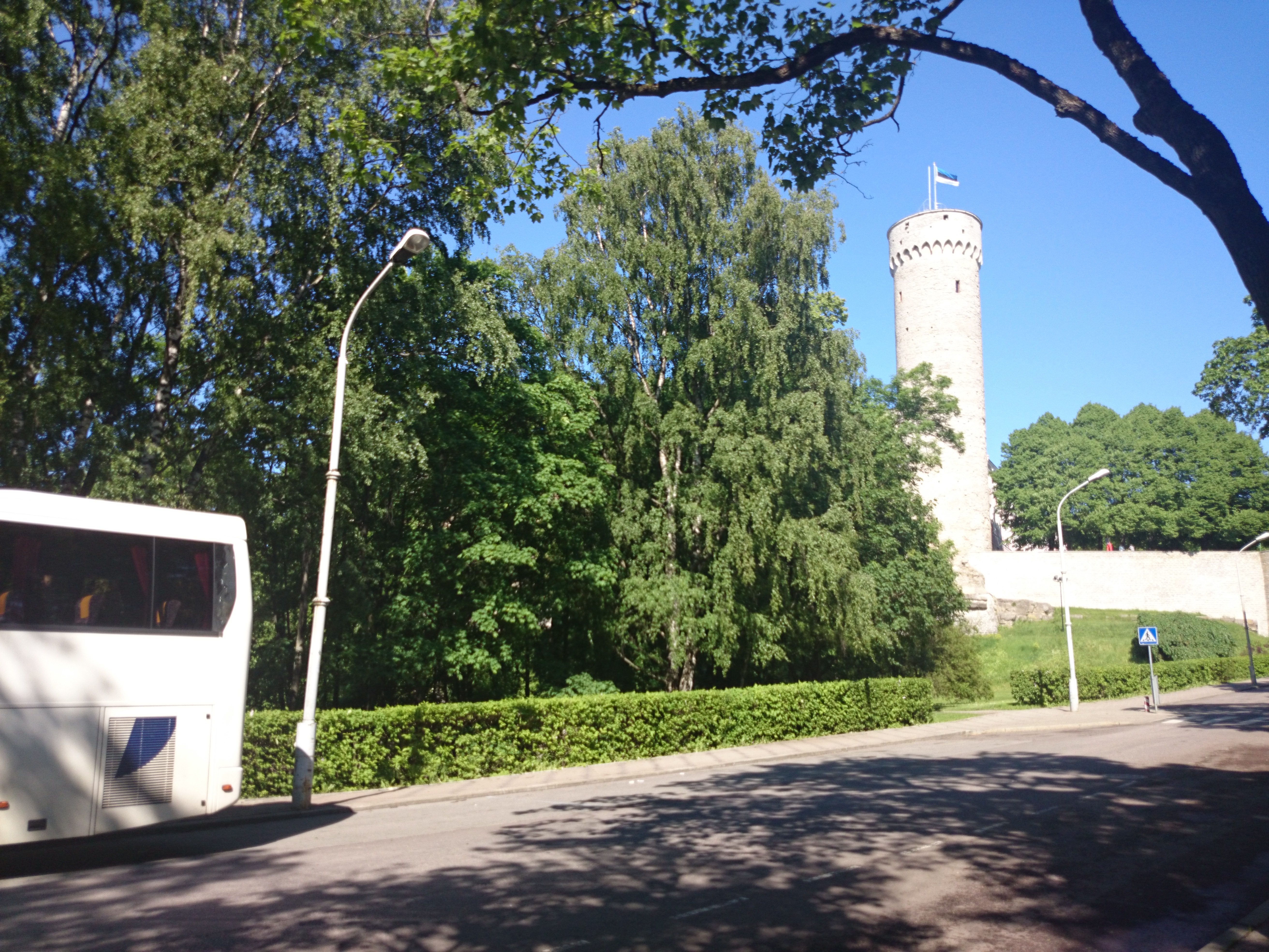 Tallinn, Toompea loss, vaade Falgi teelt. rephoto