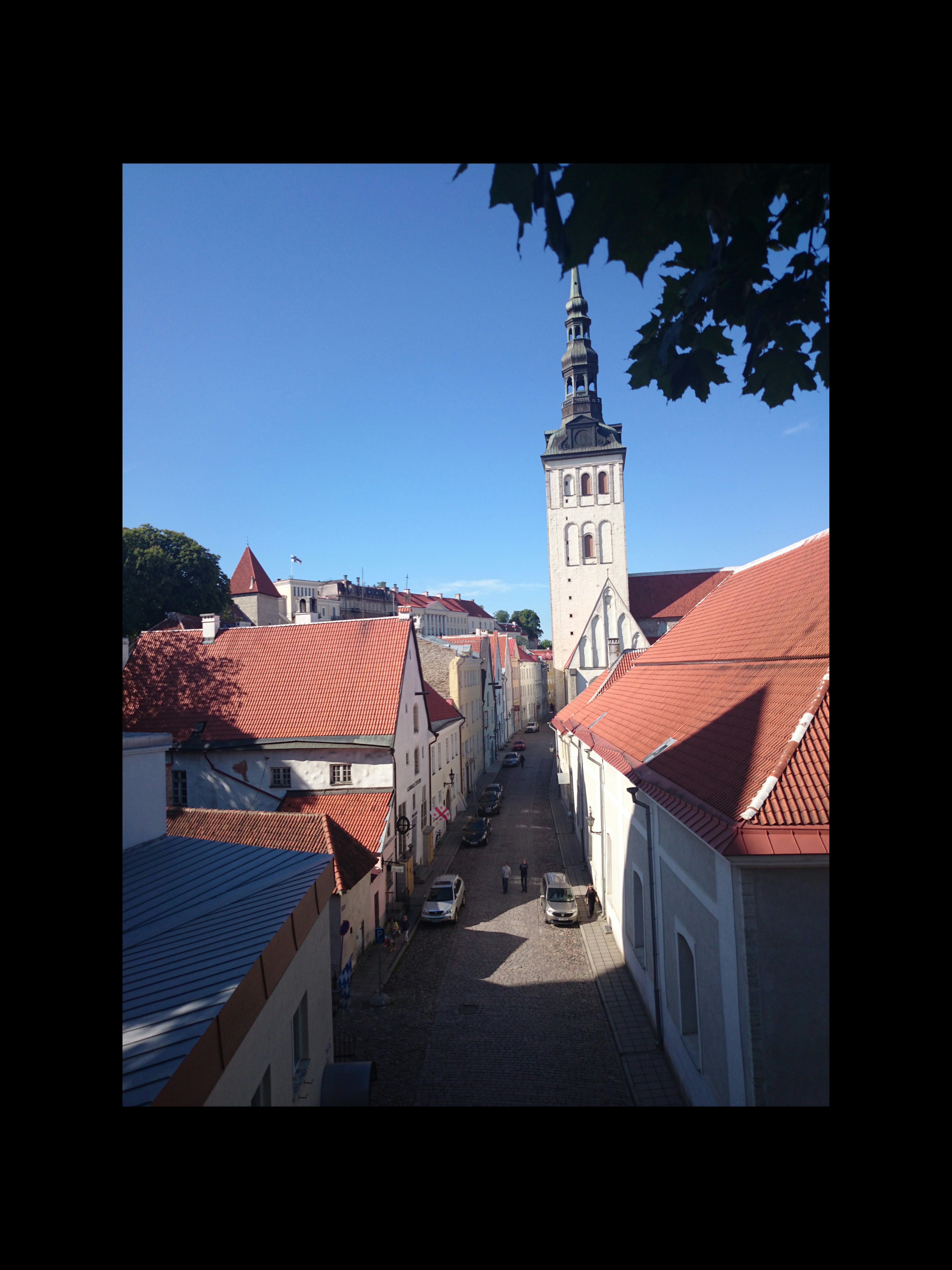 Rüütli tänav, Niguliste kirik rephoto