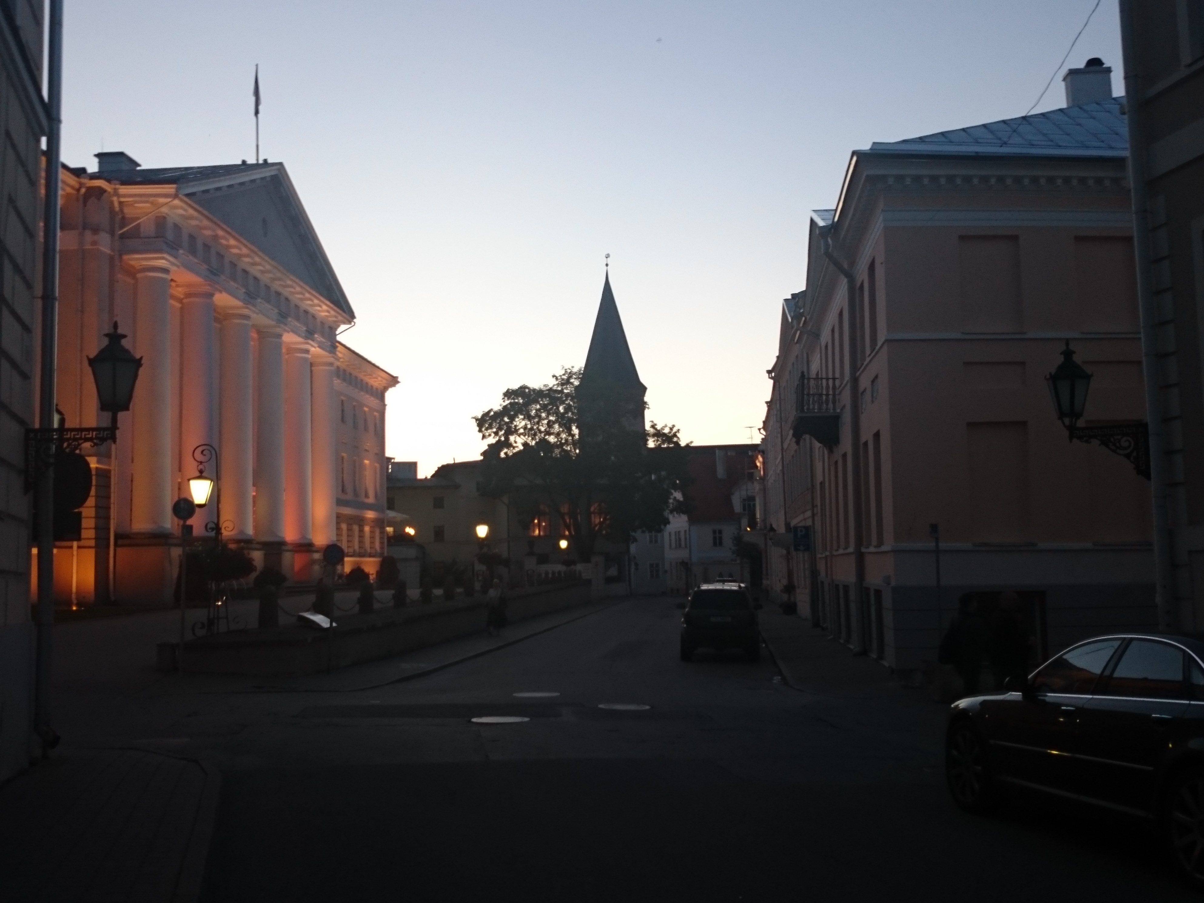 Vaade Ülikooli tänavale rephoto