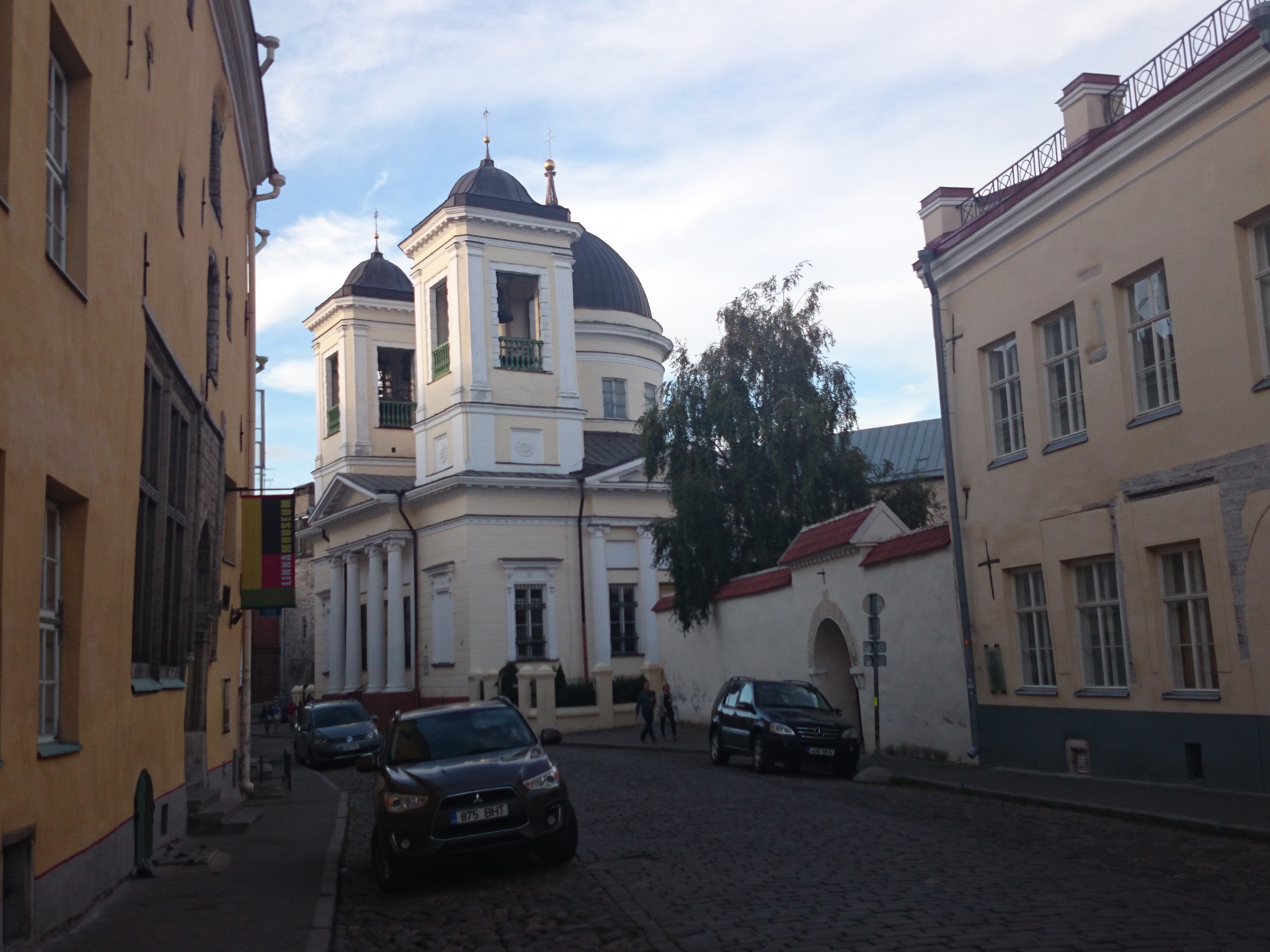 Tallinn, Püha Nikolai kirik Vene tänaval, fassaad. rephoto