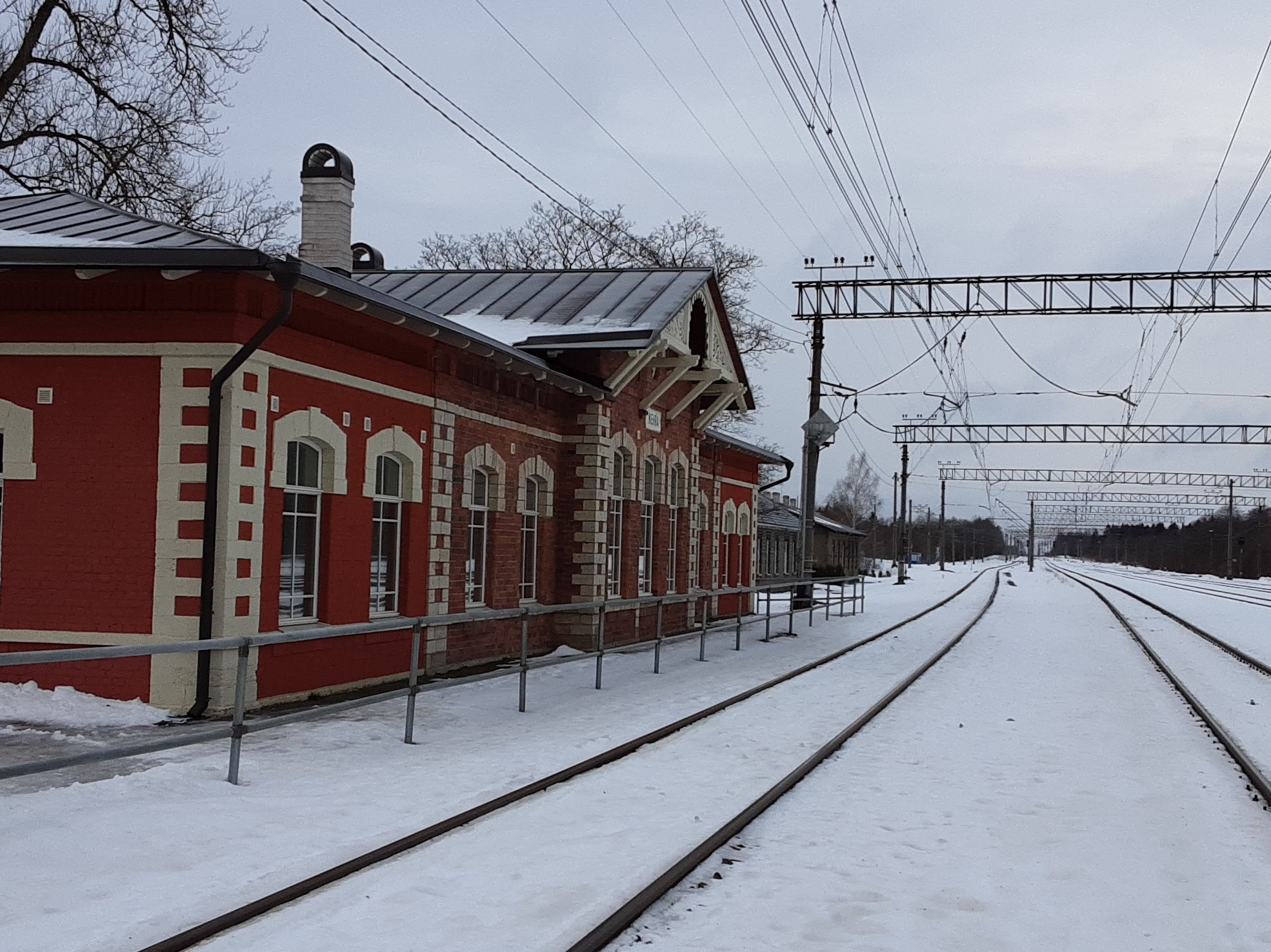 Kehra raudteejaam. rephoto