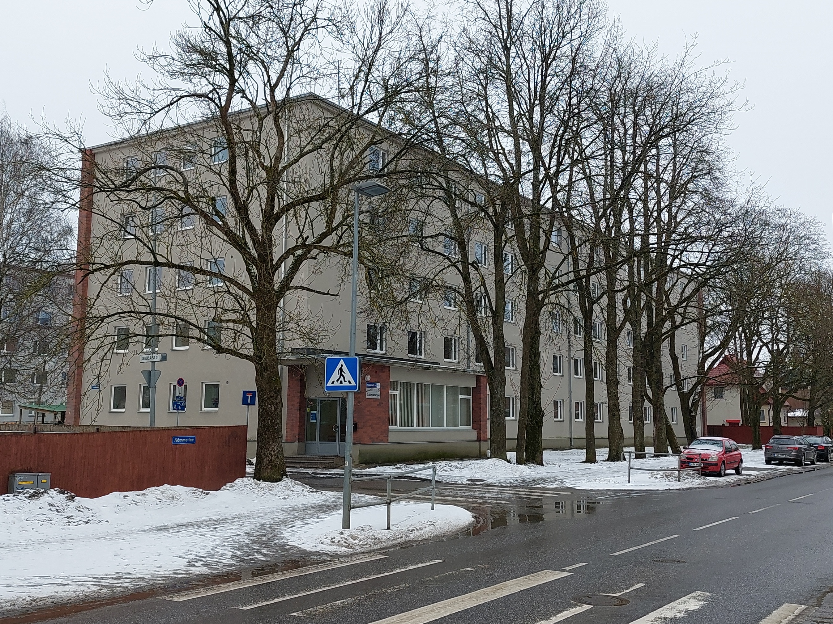 Tallinna Meditsiinikool. Ühiselamu rephoto