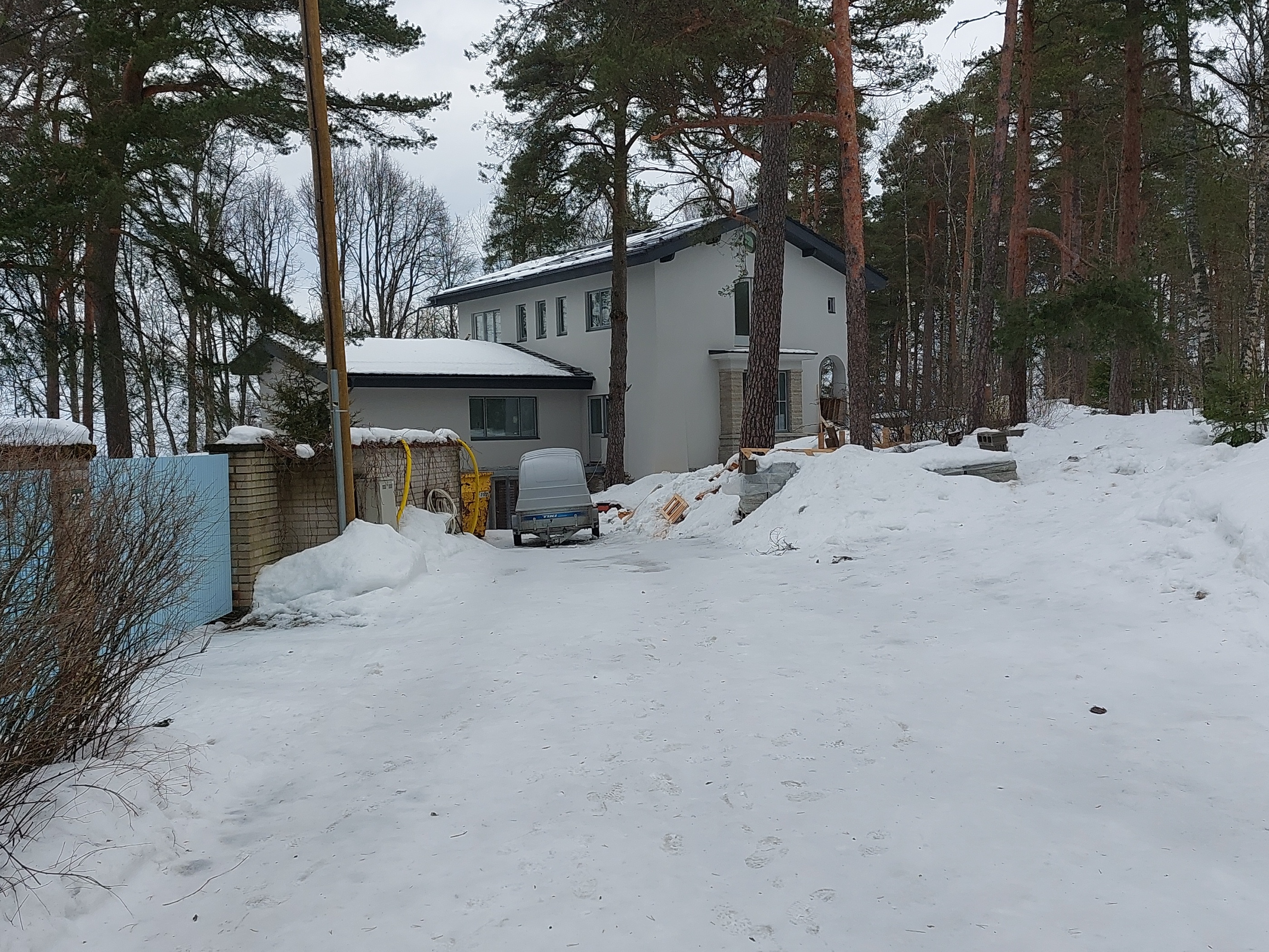 Writer Hans Leberecht residential building on Mustamäe Street. rephoto
