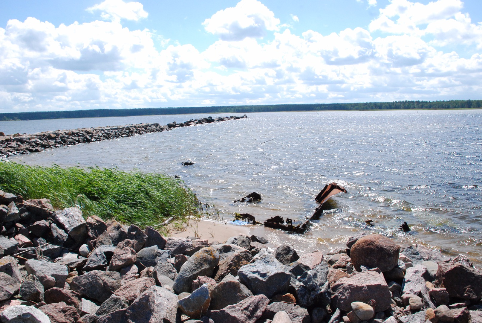 Vergi harbour and other rephoto