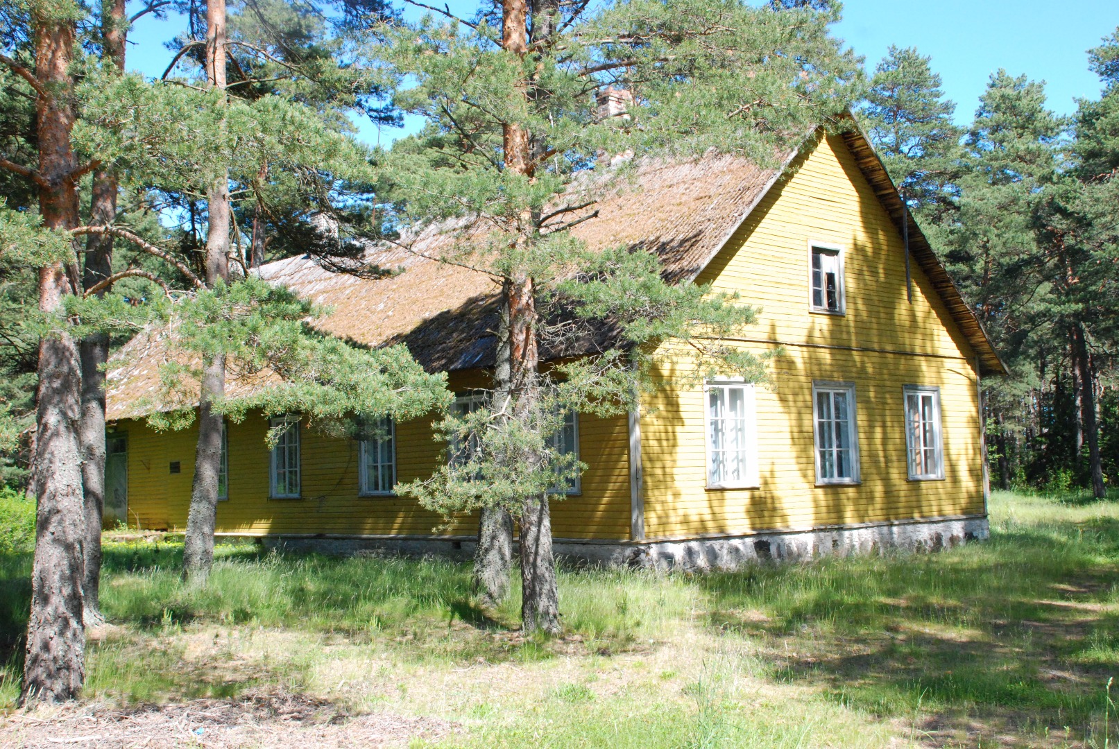 Slave primary school Vihula vald rephoto