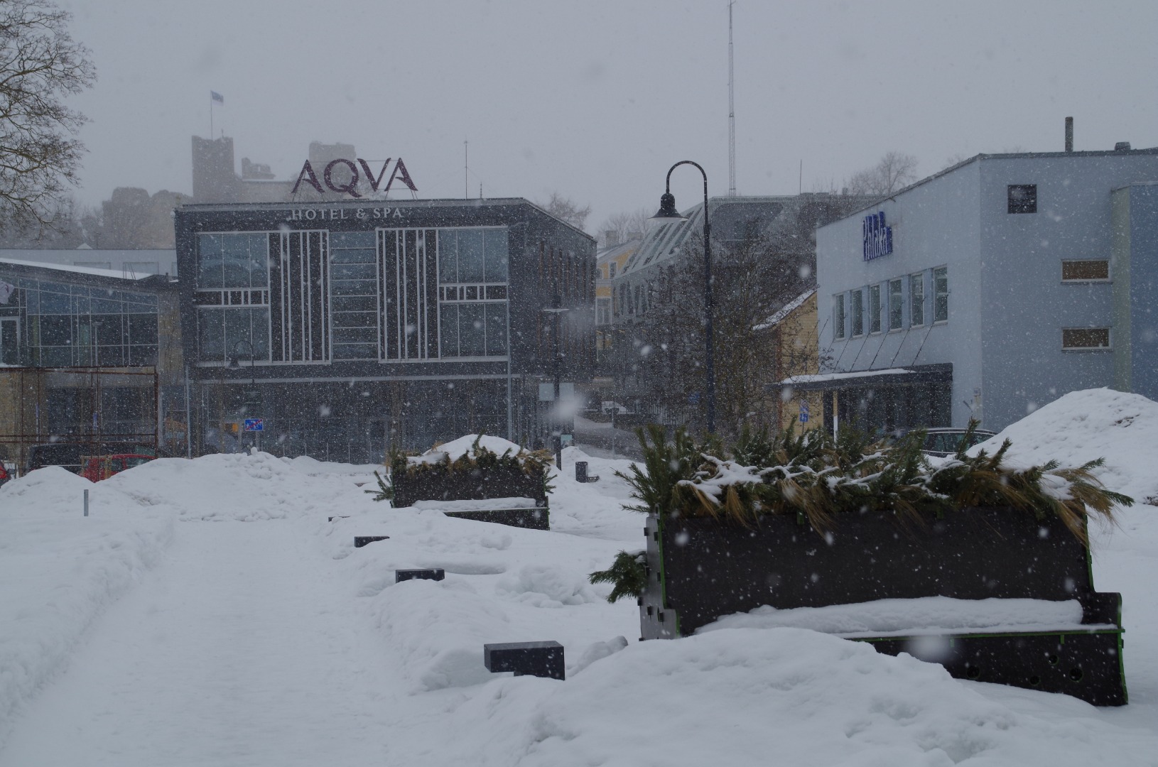 Rakvere AQVA SPA ehitus rephoto