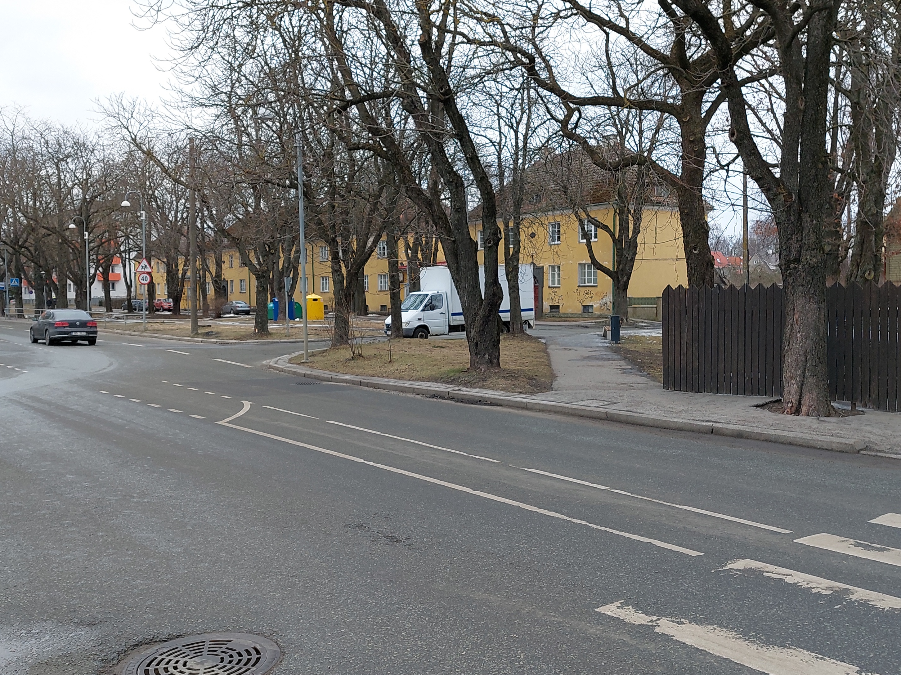 Tallinn, new houses in Pelgulinn near Kolde Street. rephoto