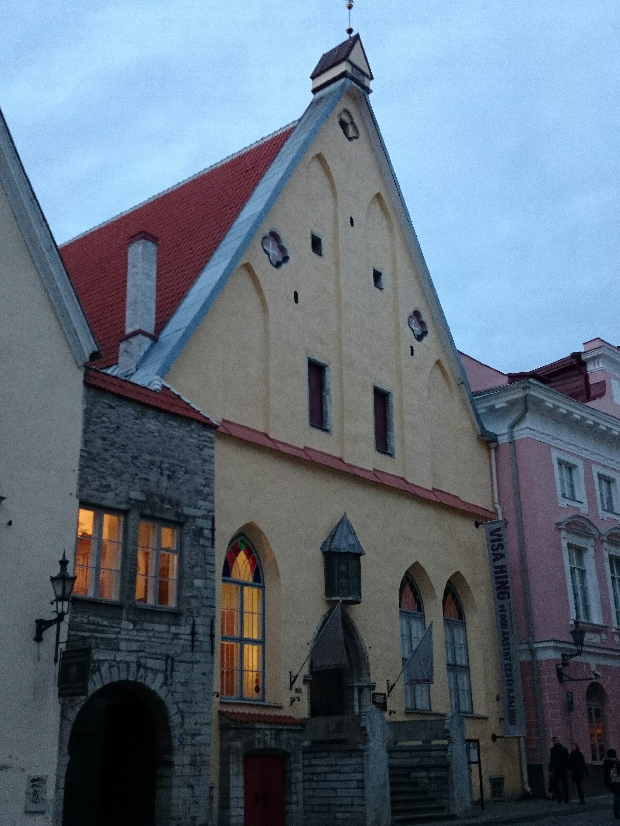 Tallinn, Pikk tänav 17, Suurgildi hoone aastast 1410. rephoto