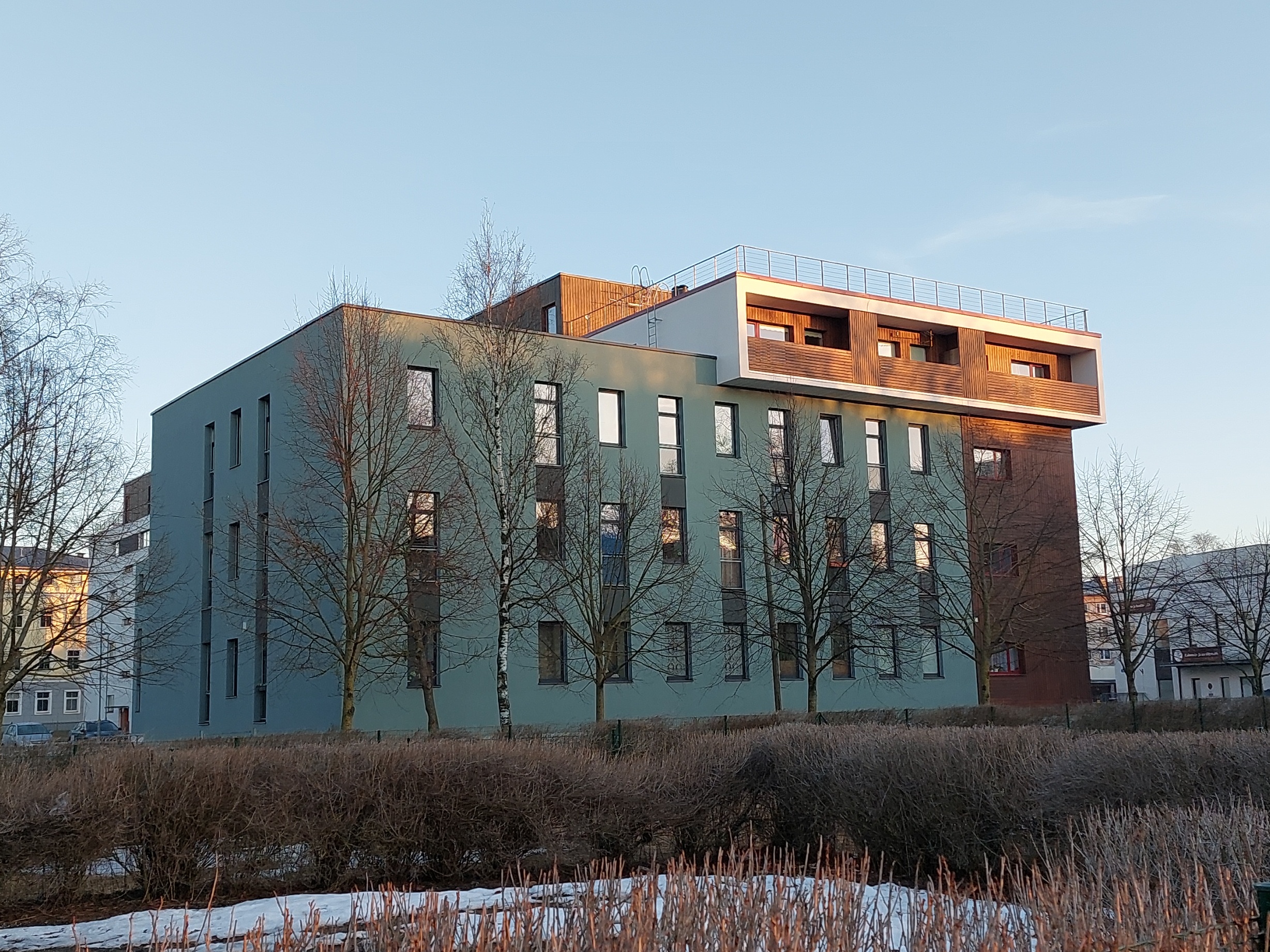 Sotsiaalelamu Põhja-Tallinnas Karjamaa 9. Arhitekt Rein Murula rephoto